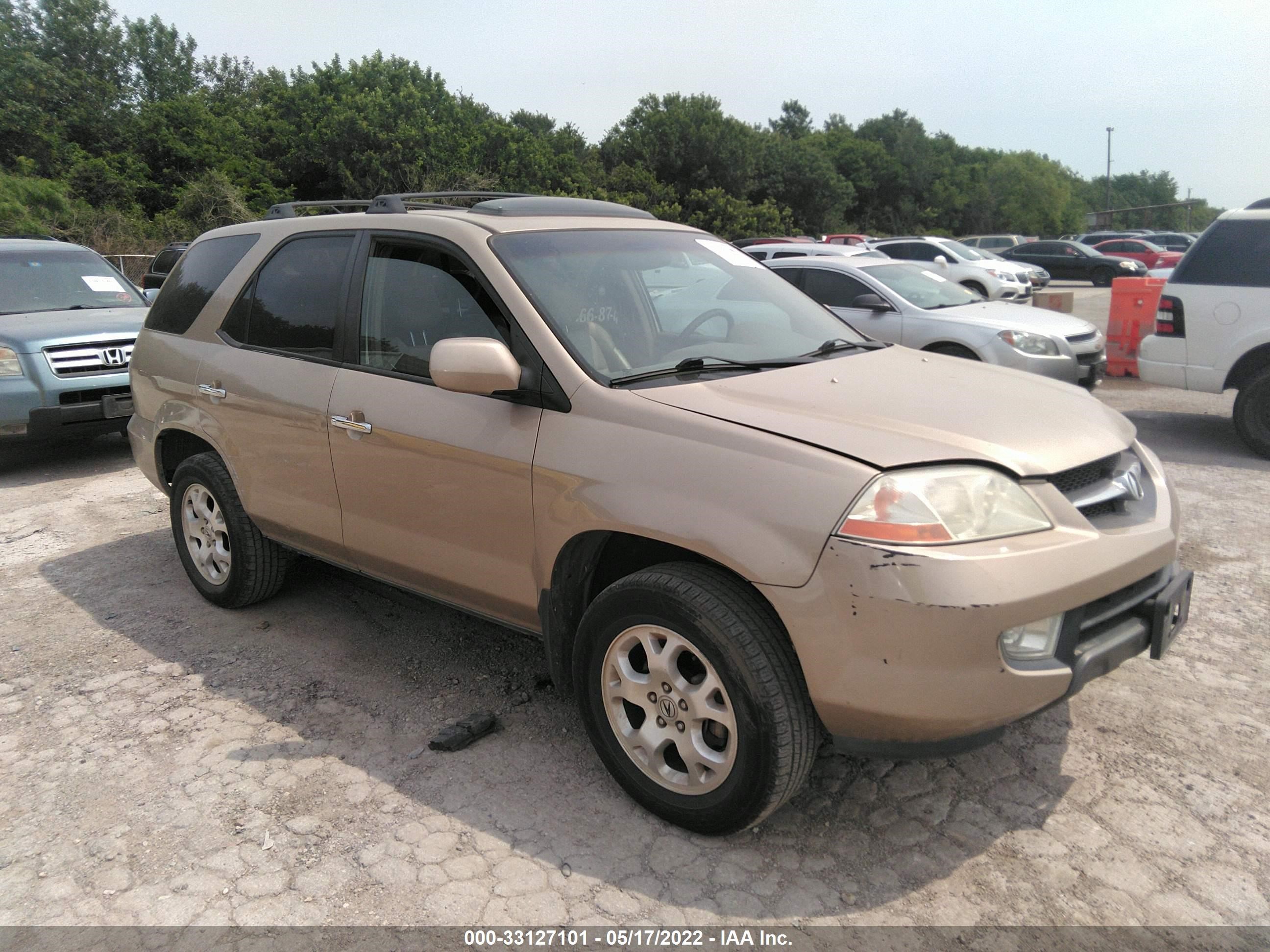 ACURA MDX 2001 2hnyd18601h503945