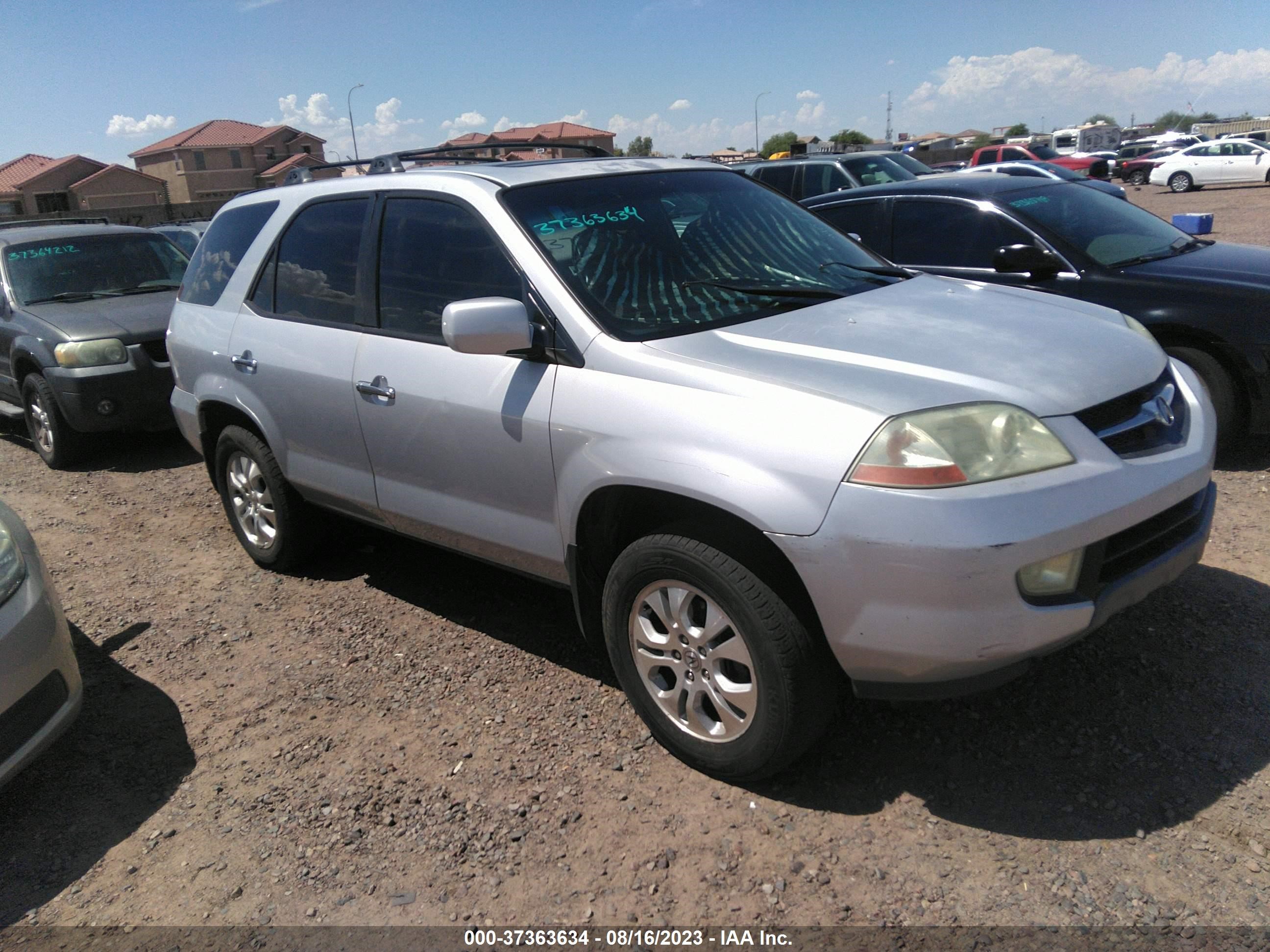 ACURA MDX 2003 2hnyd18603h504077