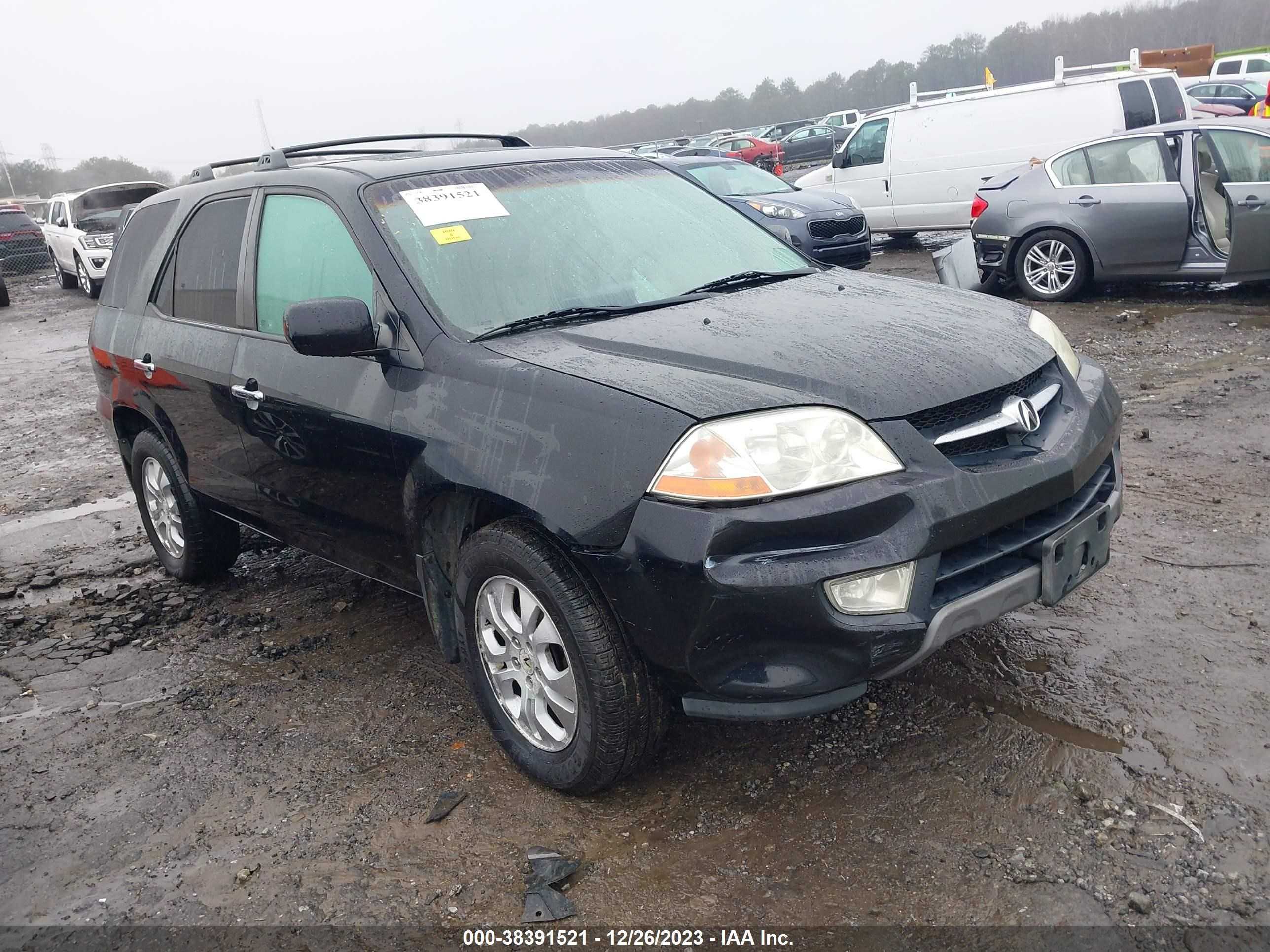 ACURA MDX 2003 2hnyd18603h508923