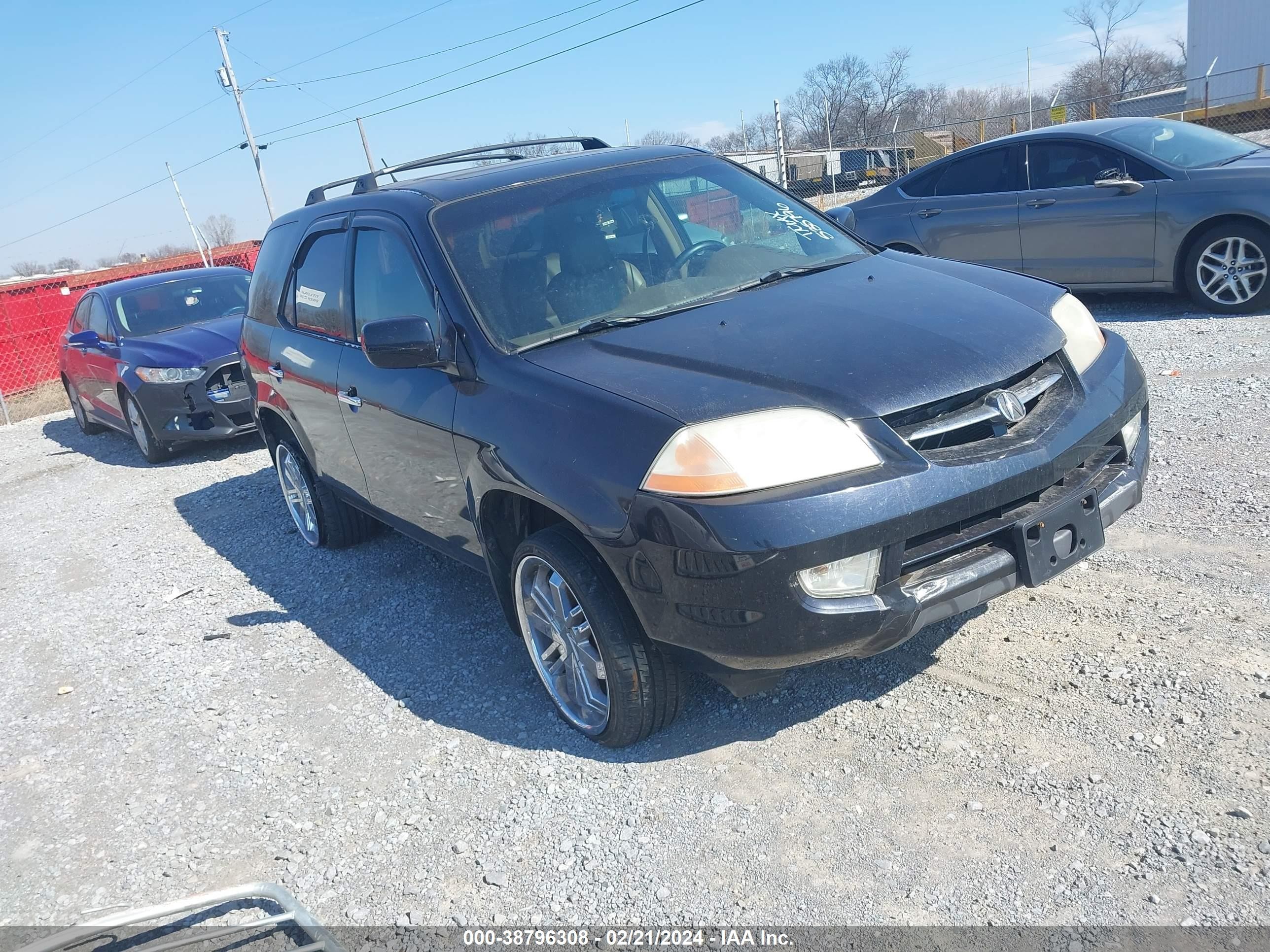 ACURA MDX 2003 2hnyd18603h535796