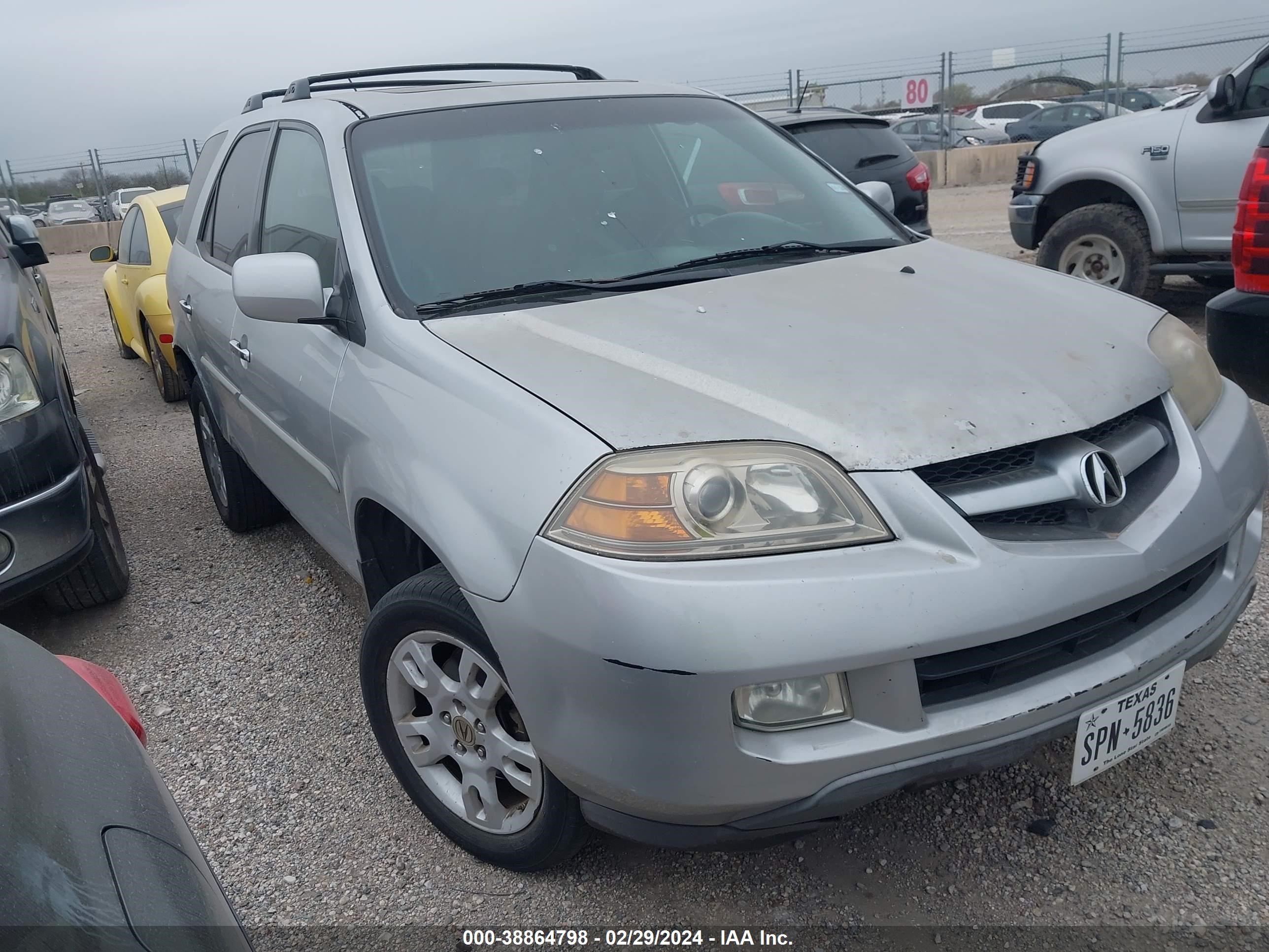 ACURA MDX 2004 2hnyd18604h517848