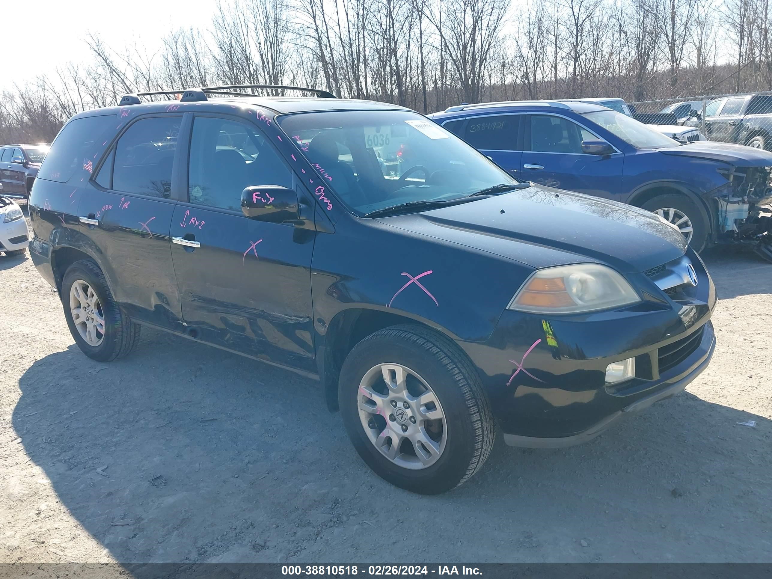 ACURA MDX 2004 2hnyd18604h549456