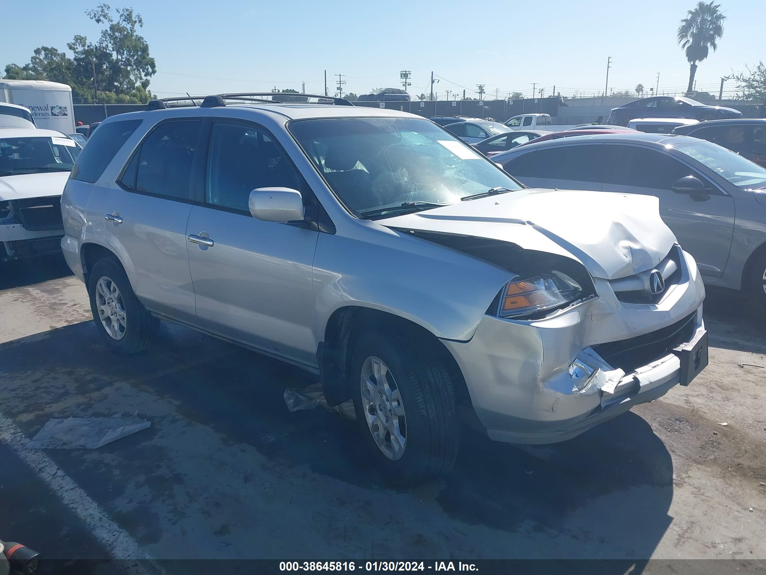 ACURA MDX 2004 2hnyd18604h557699