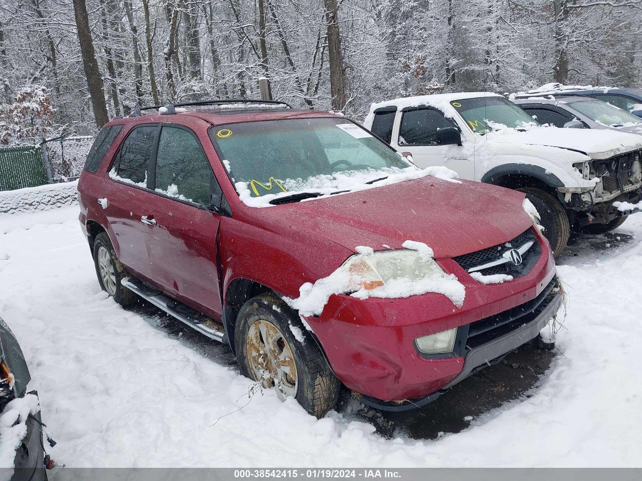 ACURA MDX 2003 2hnyd18613h505691