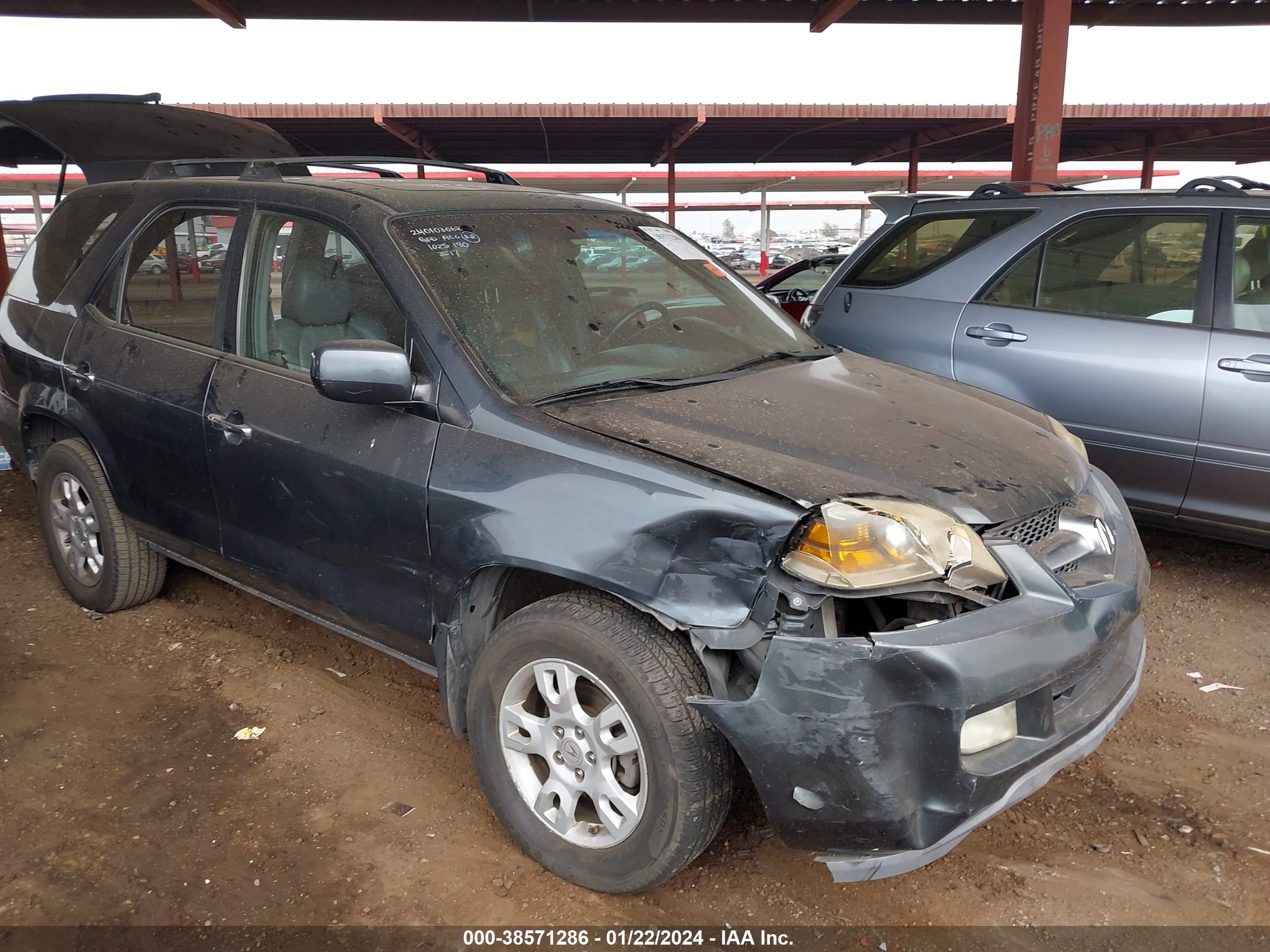 ACURA MDX 2004 2hnyd18614h513517