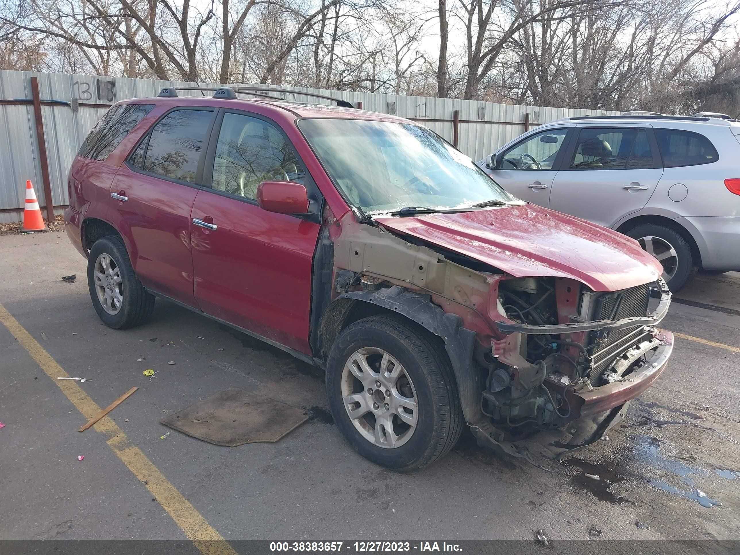 ACURA MDX 2004 2hnyd18614h522900