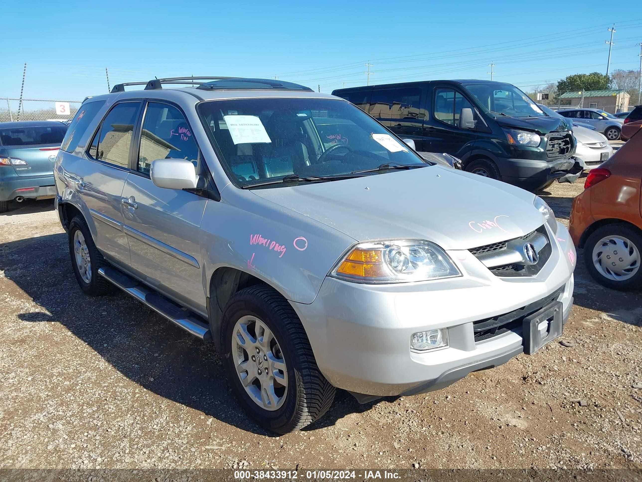 ACURA MDX 2004 2hnyd18614h544556