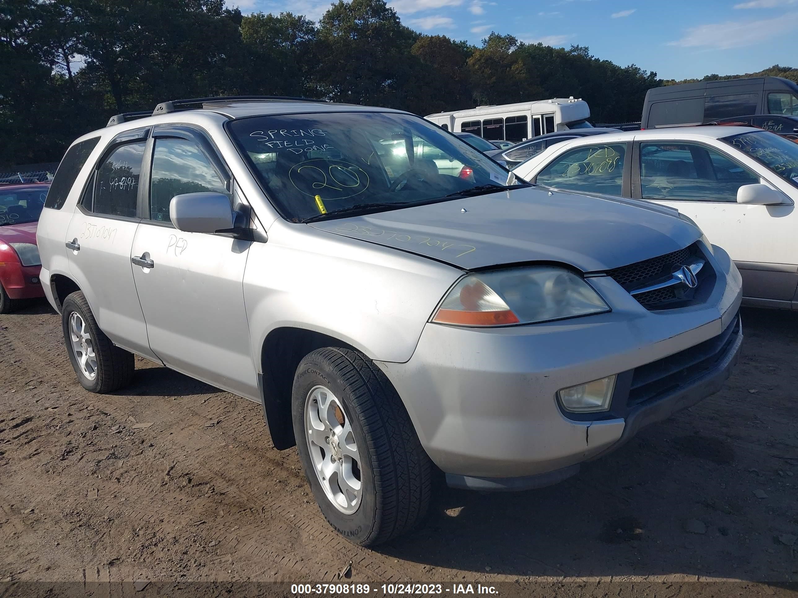 ACURA MDX 2002 2hnyd18622h514558