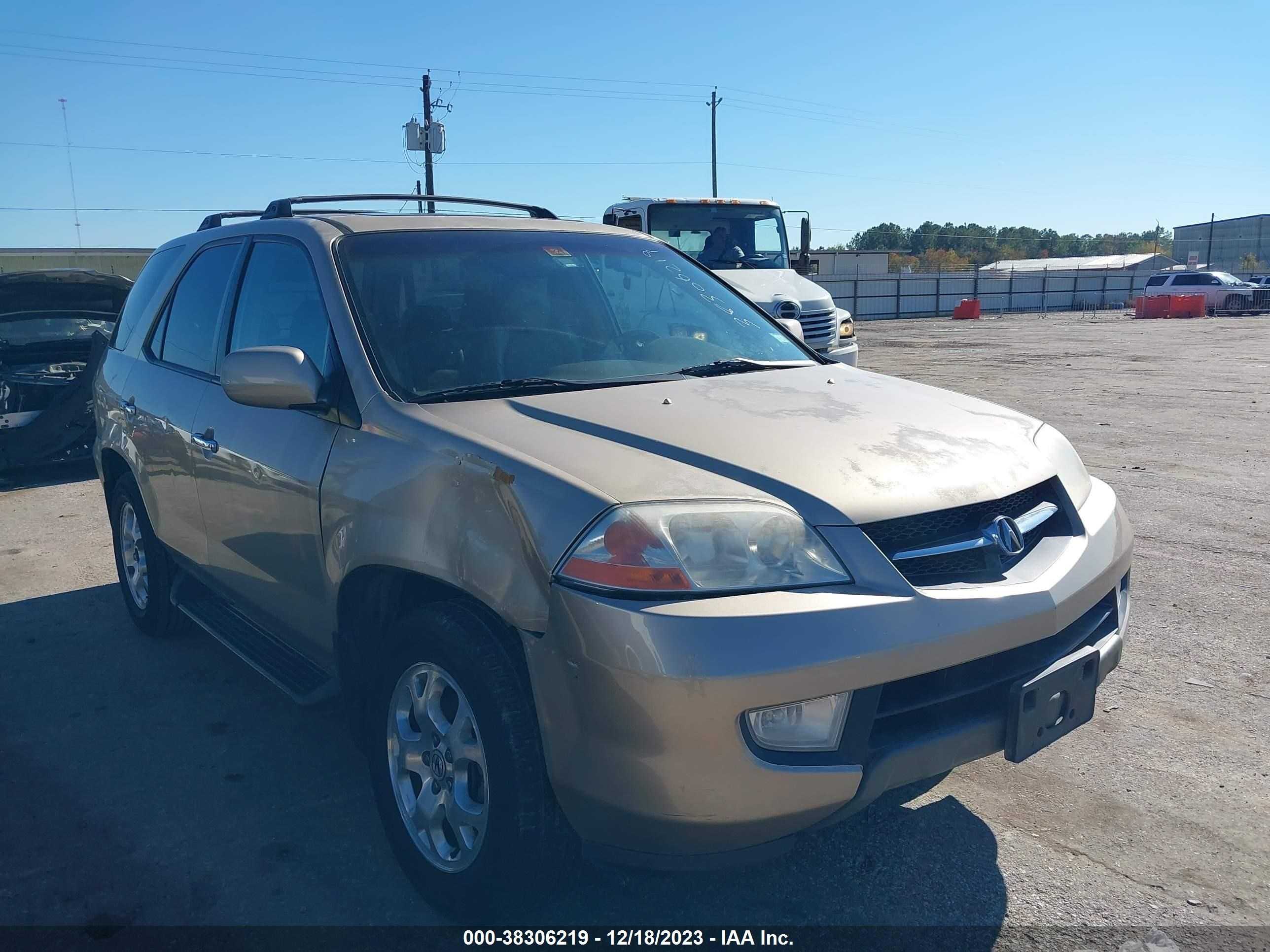 ACURA MDX 2001 2hnyd18631h504829