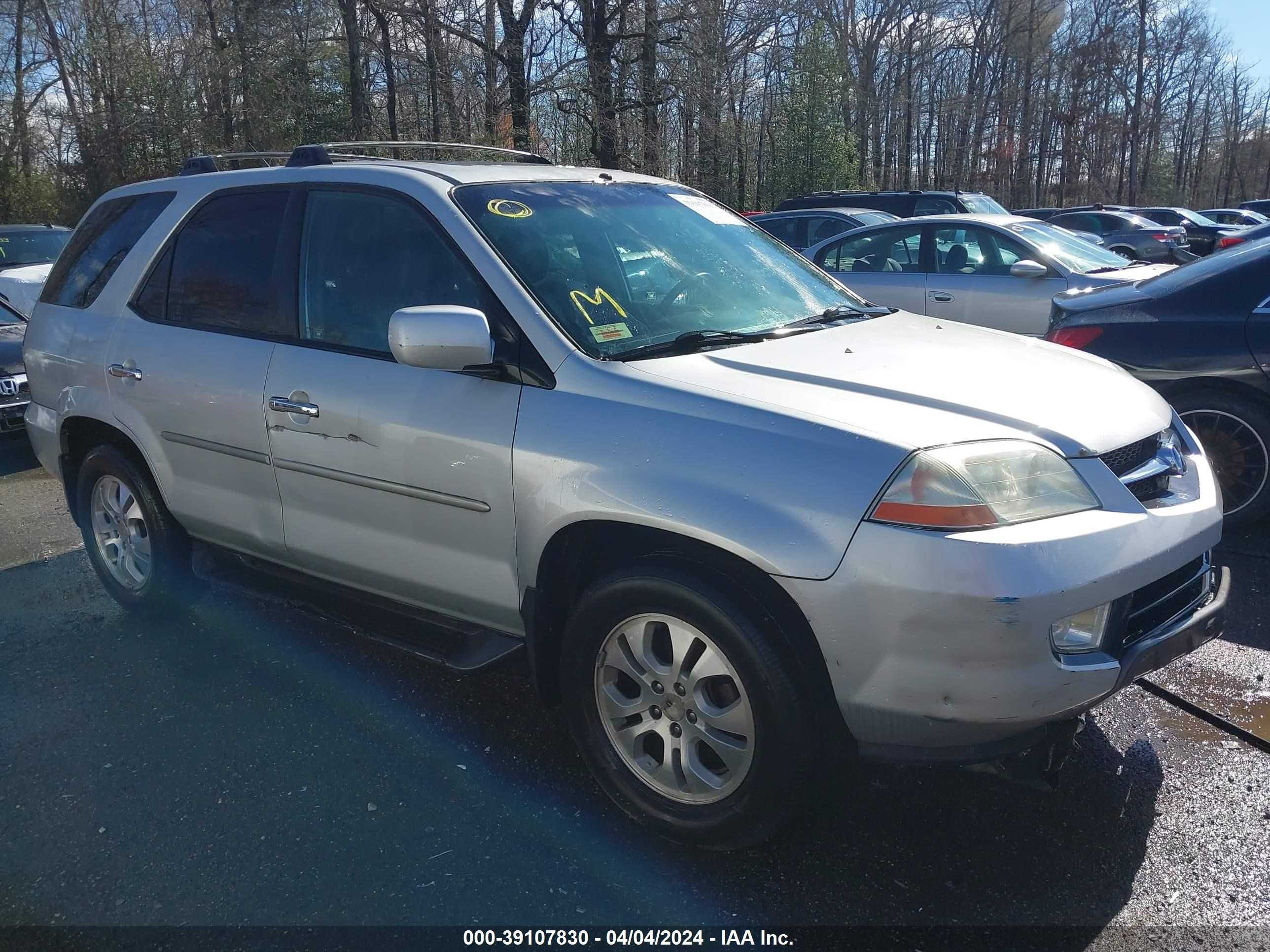 ACURA MDX 2003 2hnyd18633h513808