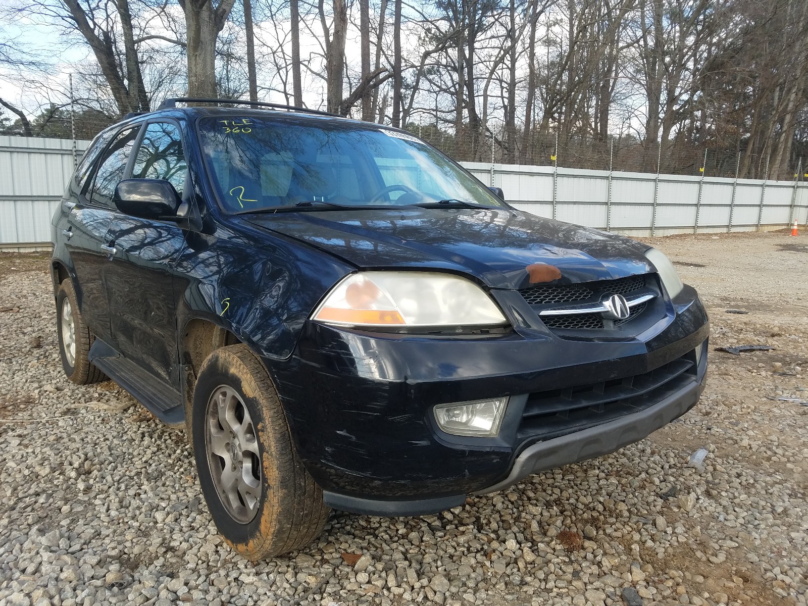 ACURA MDX TOURIN 2001 2hnyd18641h535720