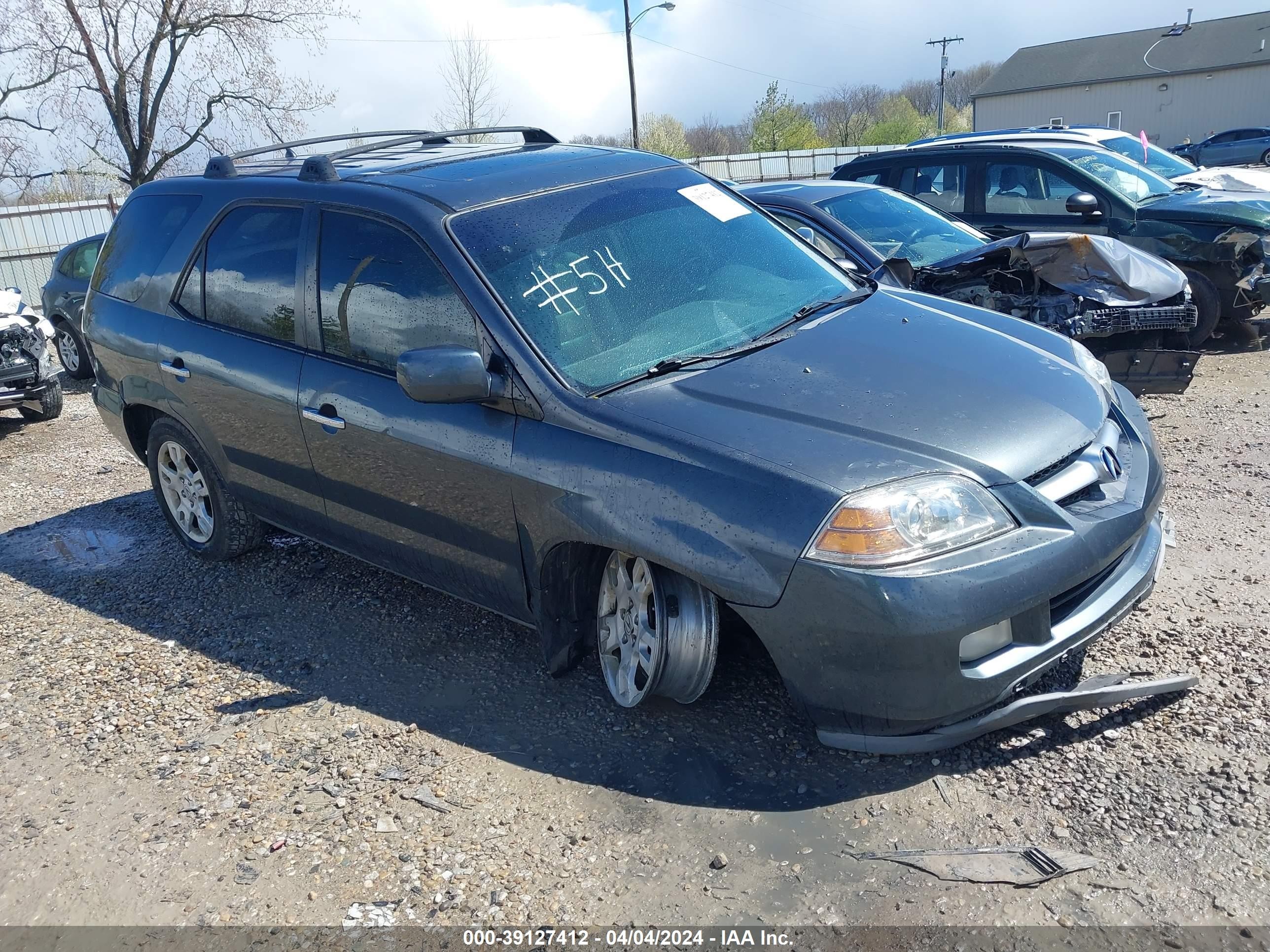 ACURA MDX 2004 2hnyd18644h531333