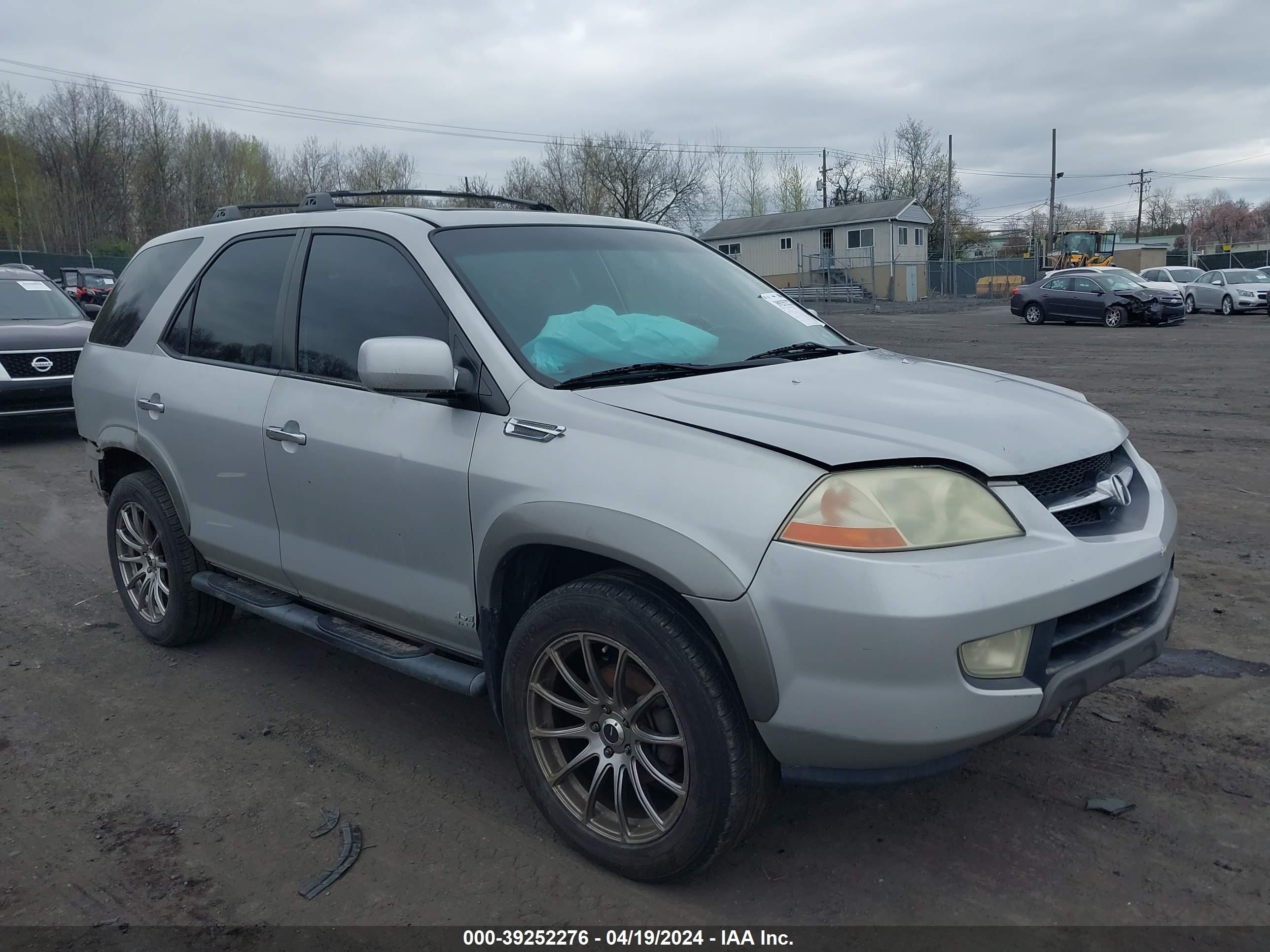 ACURA MDX 2002 2hnyd18652h505014