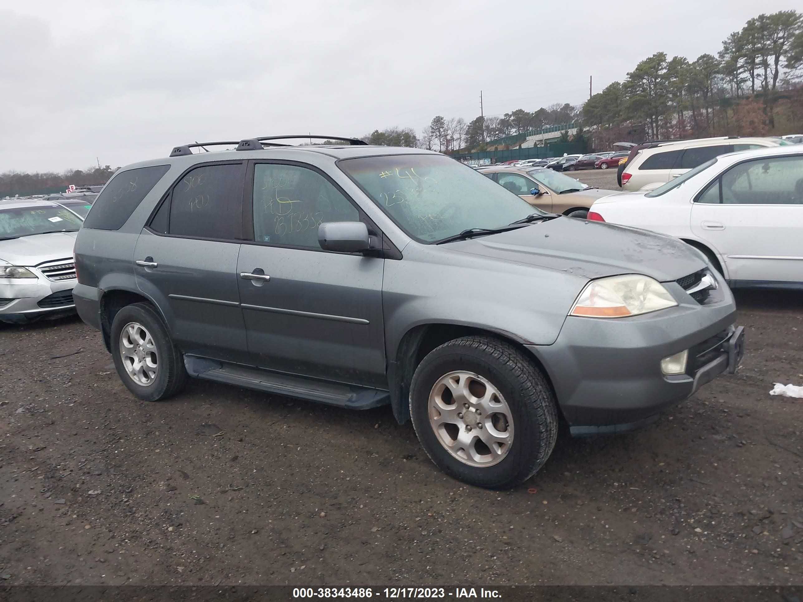 ACURA MDX 2002 2hnyd18652h521178