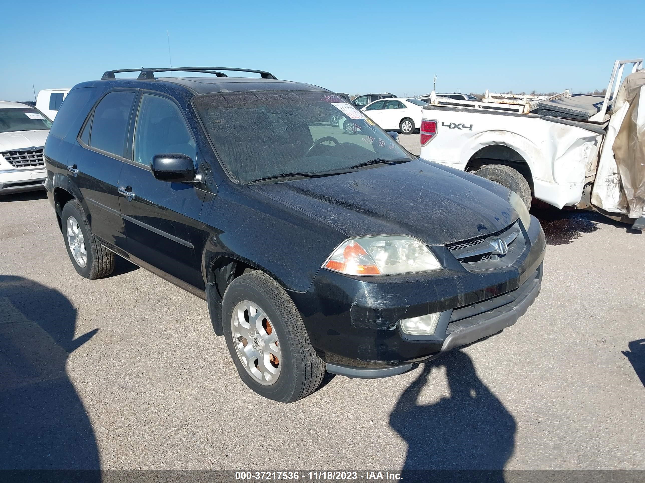 ACURA MDX 2002 2hnyd18652h533055