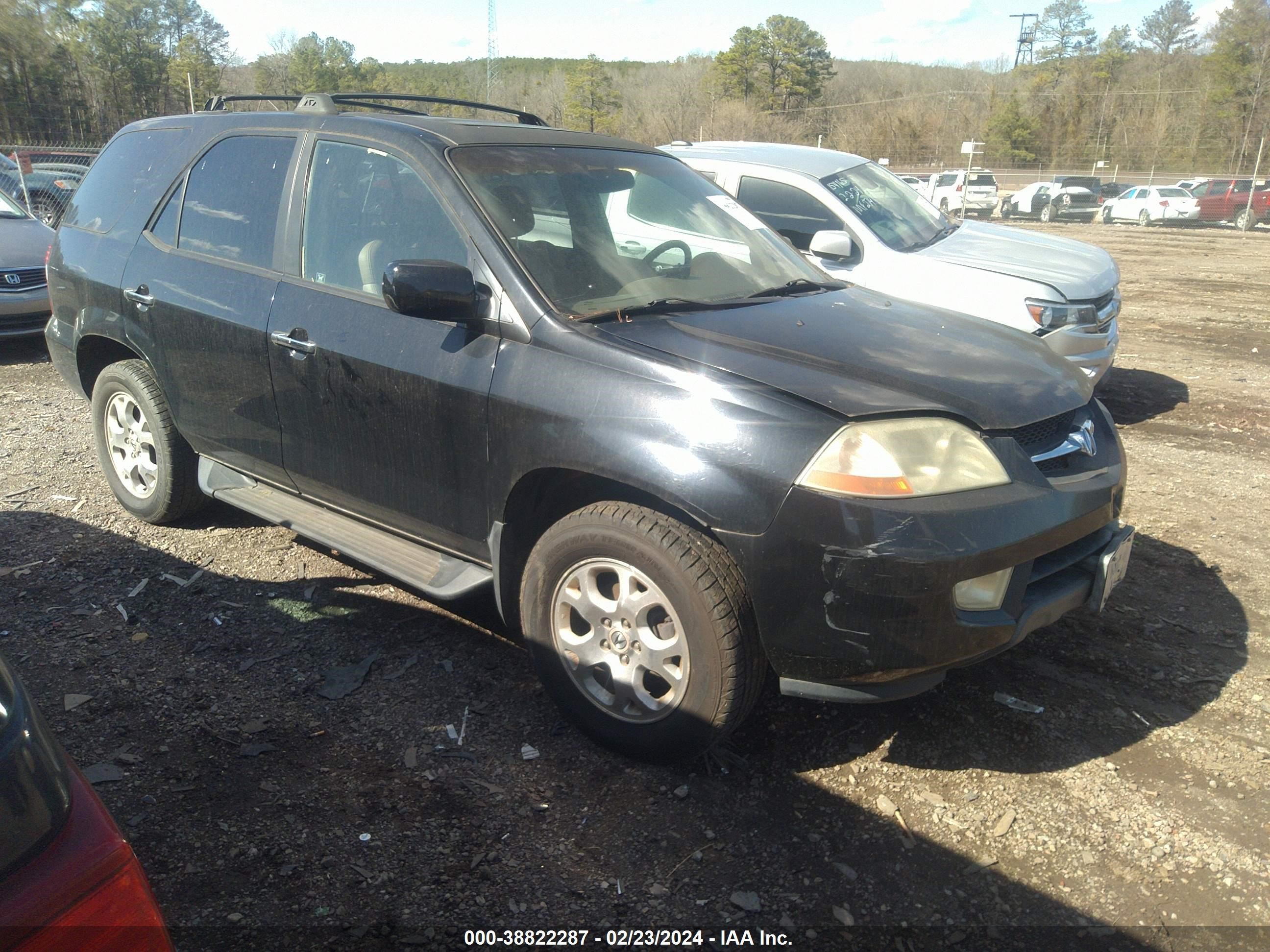 ACURA MDX 2002 2hnyd18652h542211