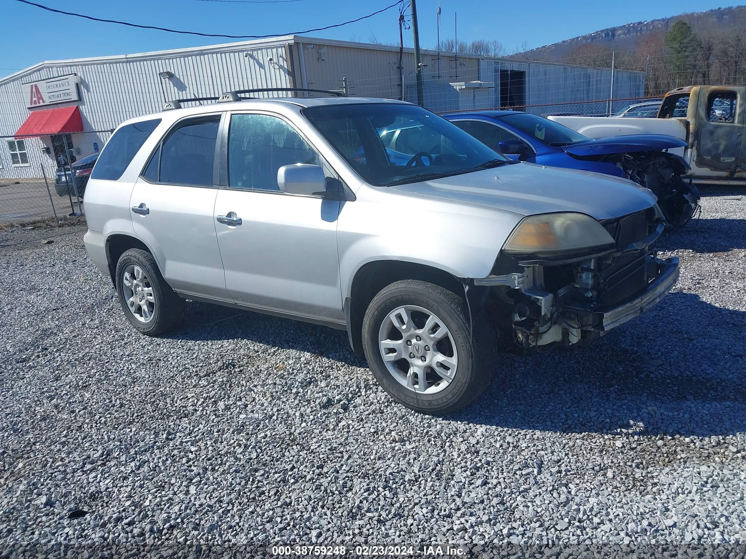 ACURA MDX 2004 2hnyd18664h535030