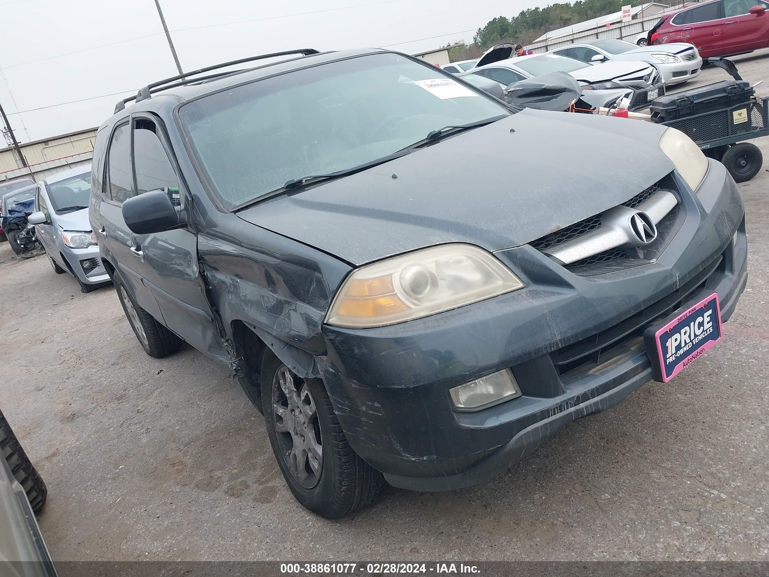 ACURA MDX 2006 2hnyd18666h517159