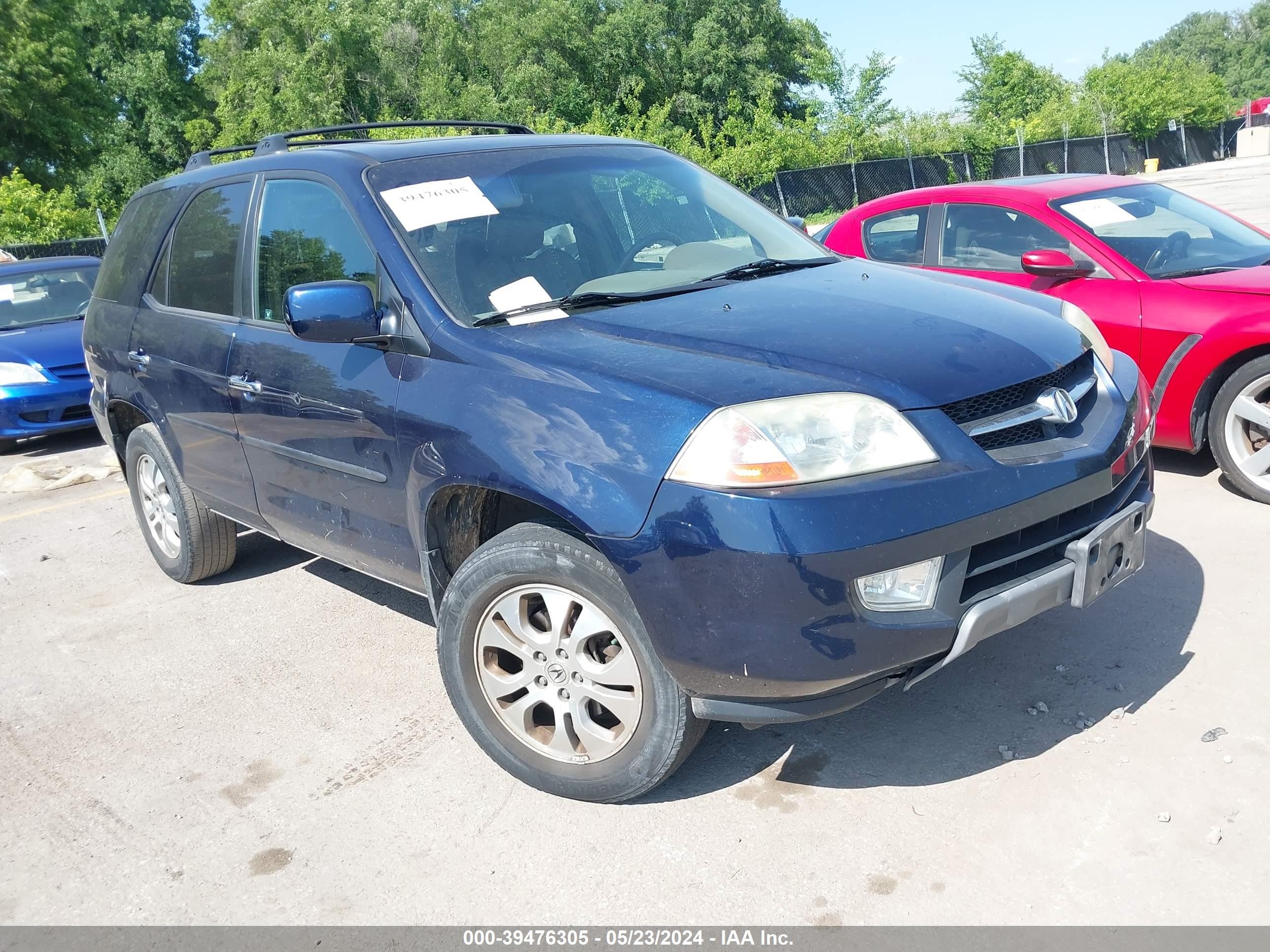 ACURA MDX 2003 2hnyd18673h510930