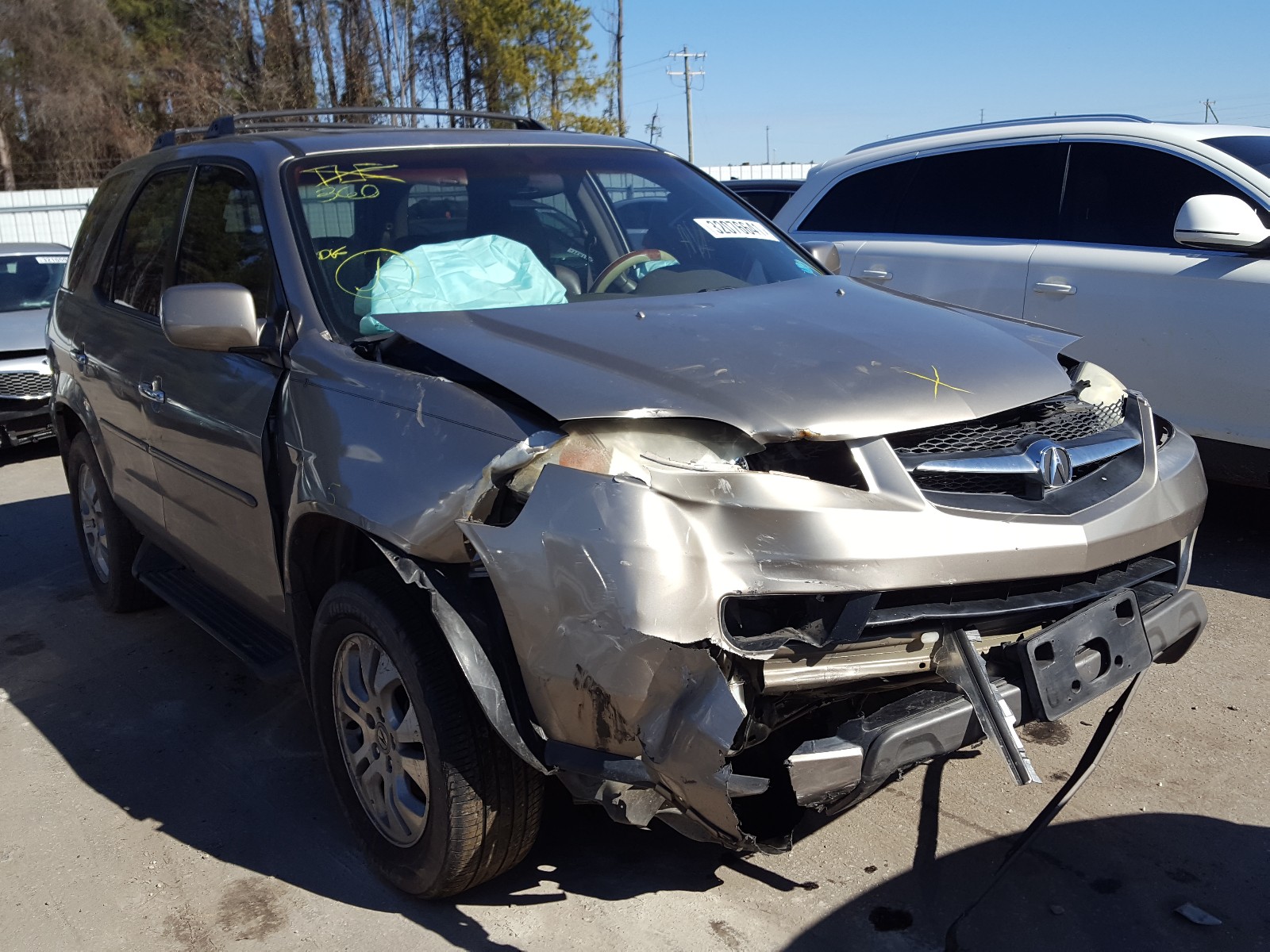 ACURA MDX TOURIN 2003 2hnyd18673h516050