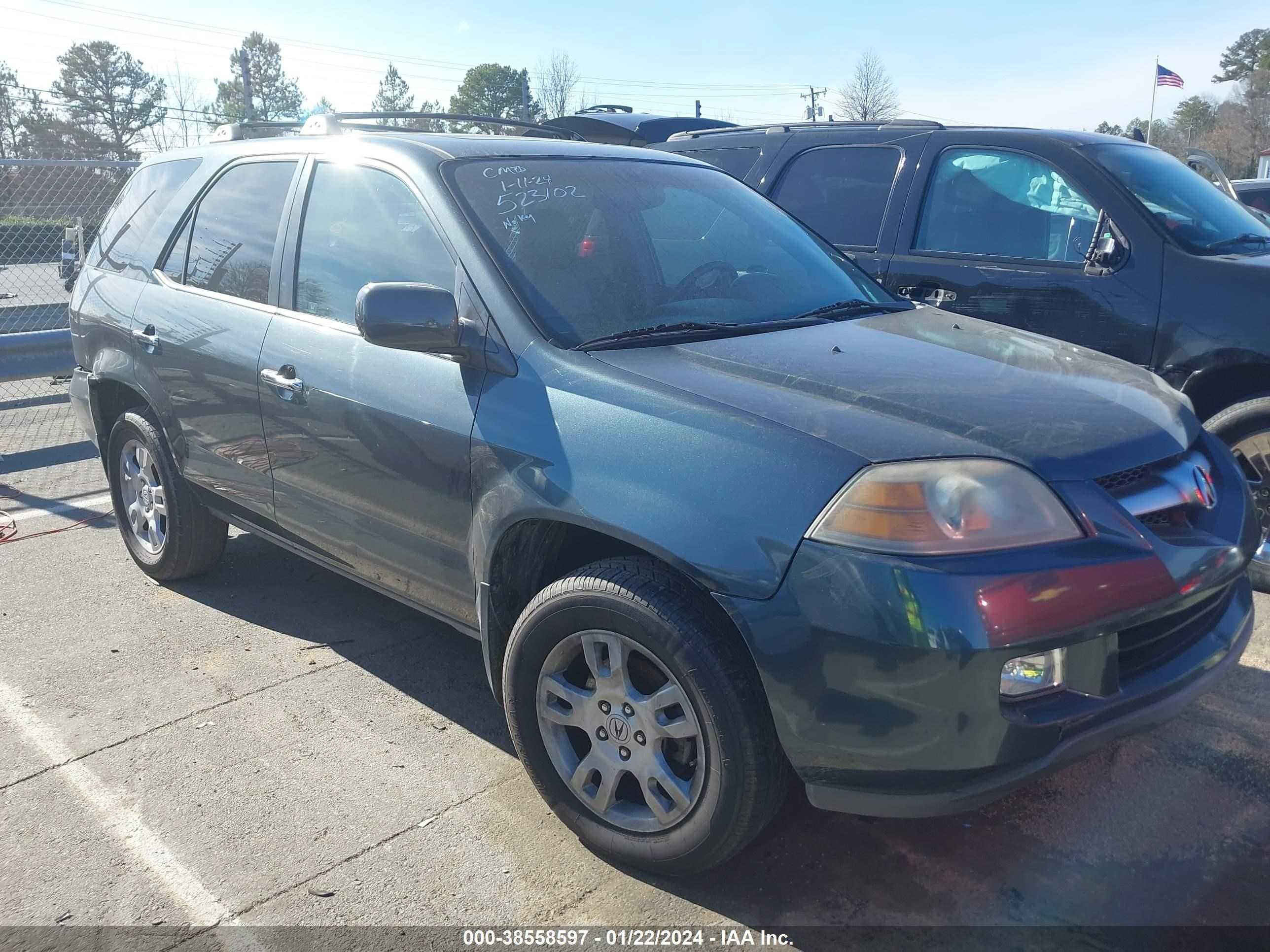 ACURA MDX 2006 2hnyd18676h523102