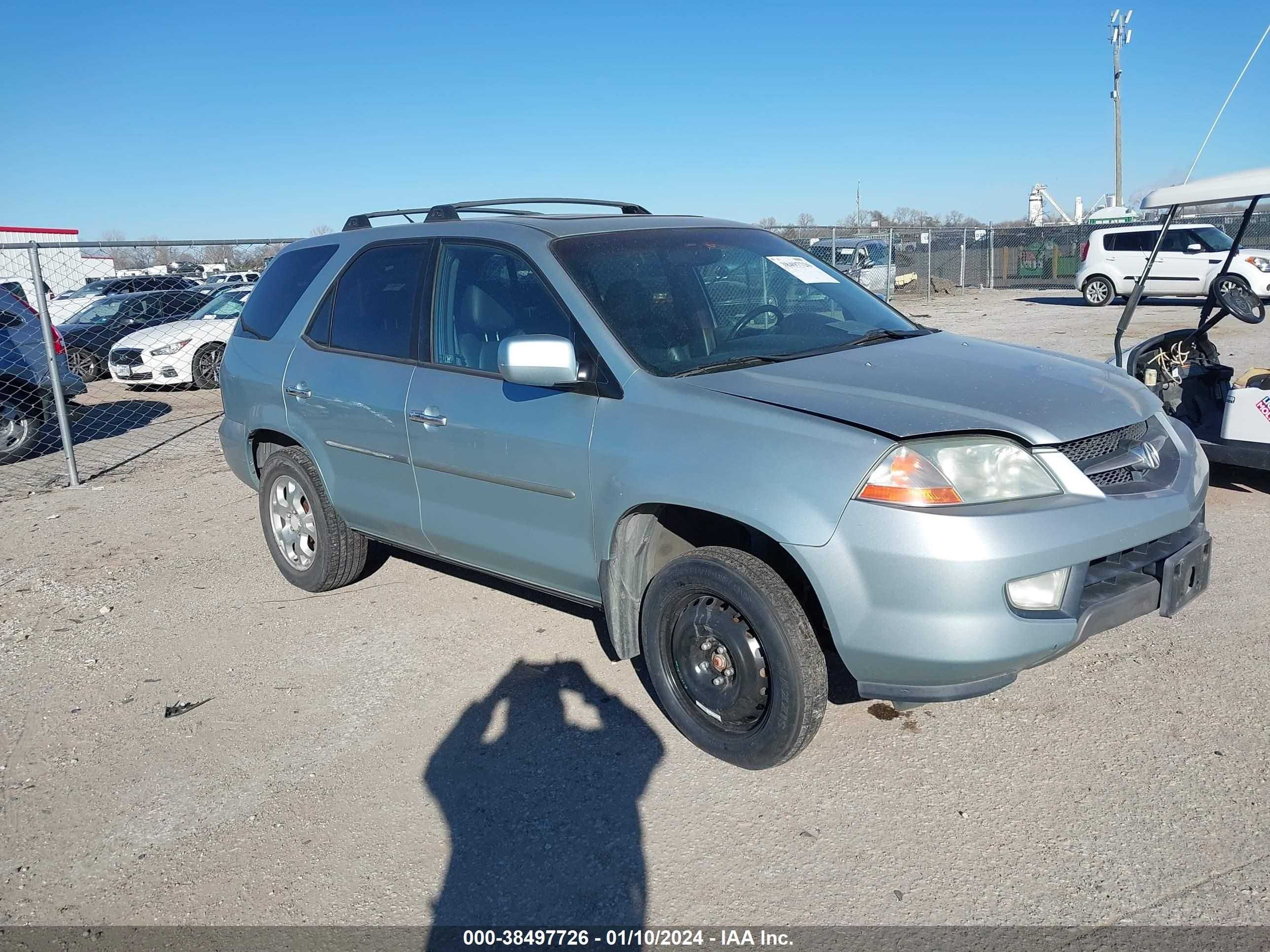 ACURA MDX 2002 2hnyd18682h531638