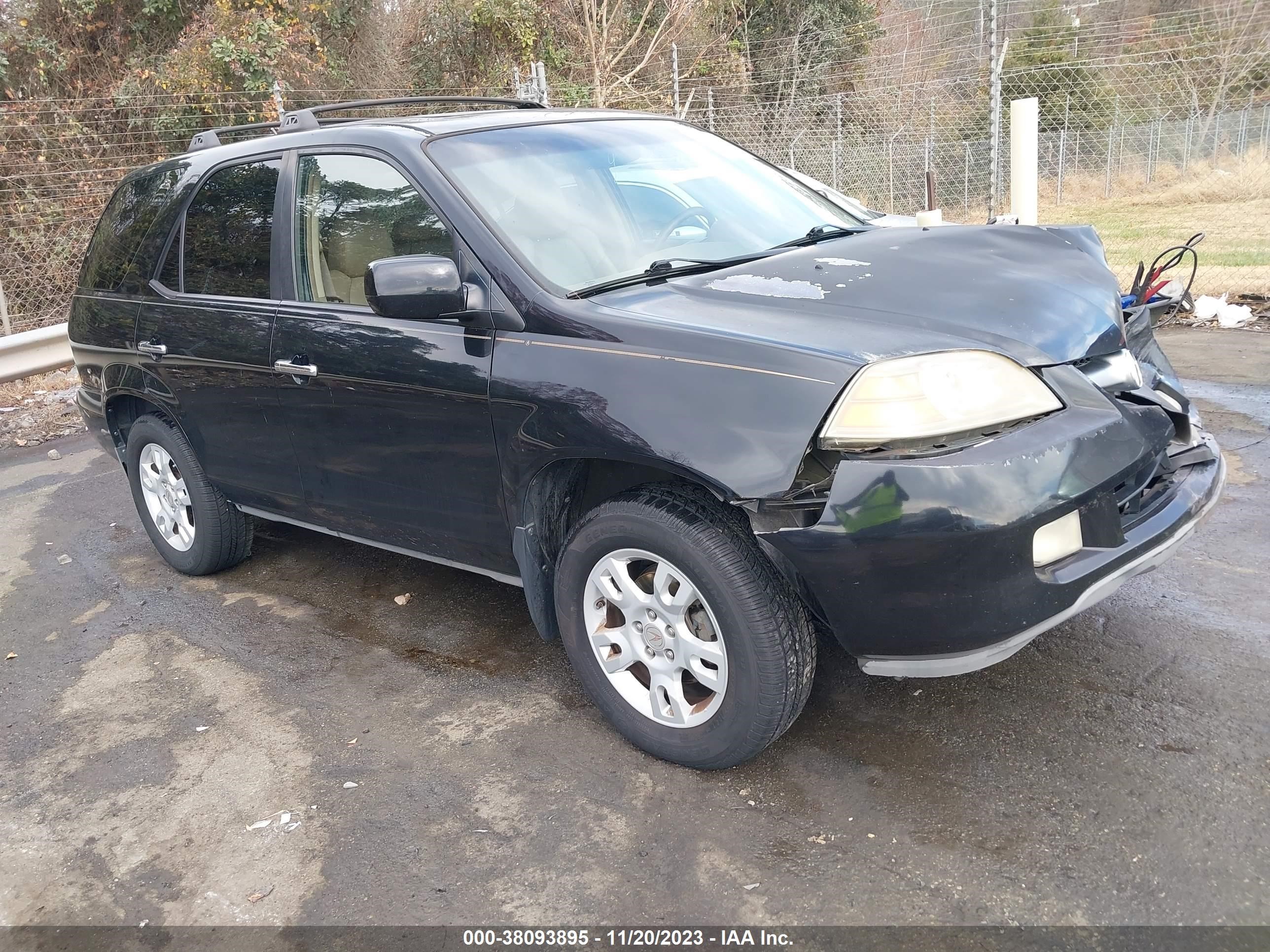 ACURA MDX 2004 2hnyd186x4h500281