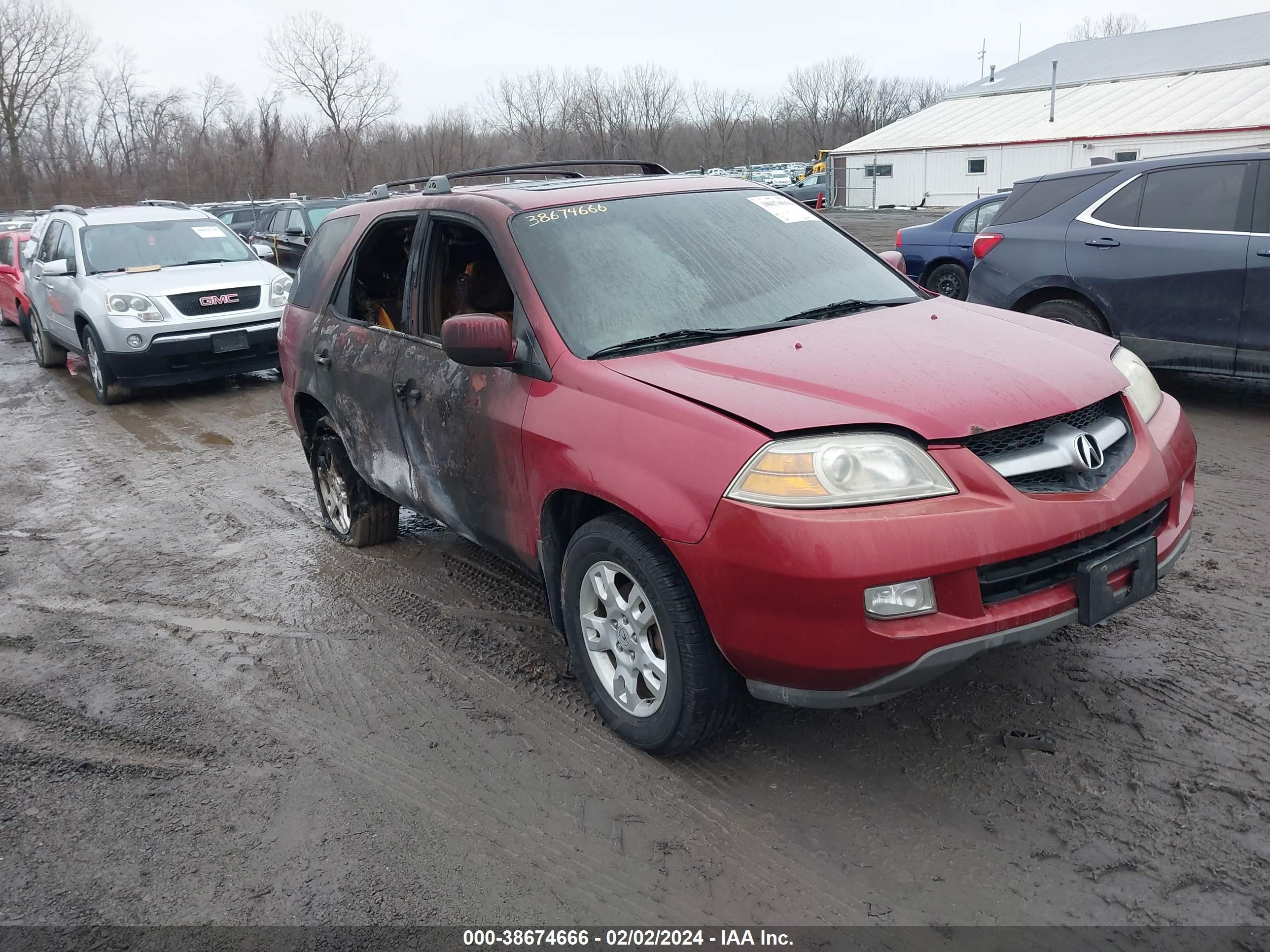 ACURA MDX 2006 2hnyd186x6h532540