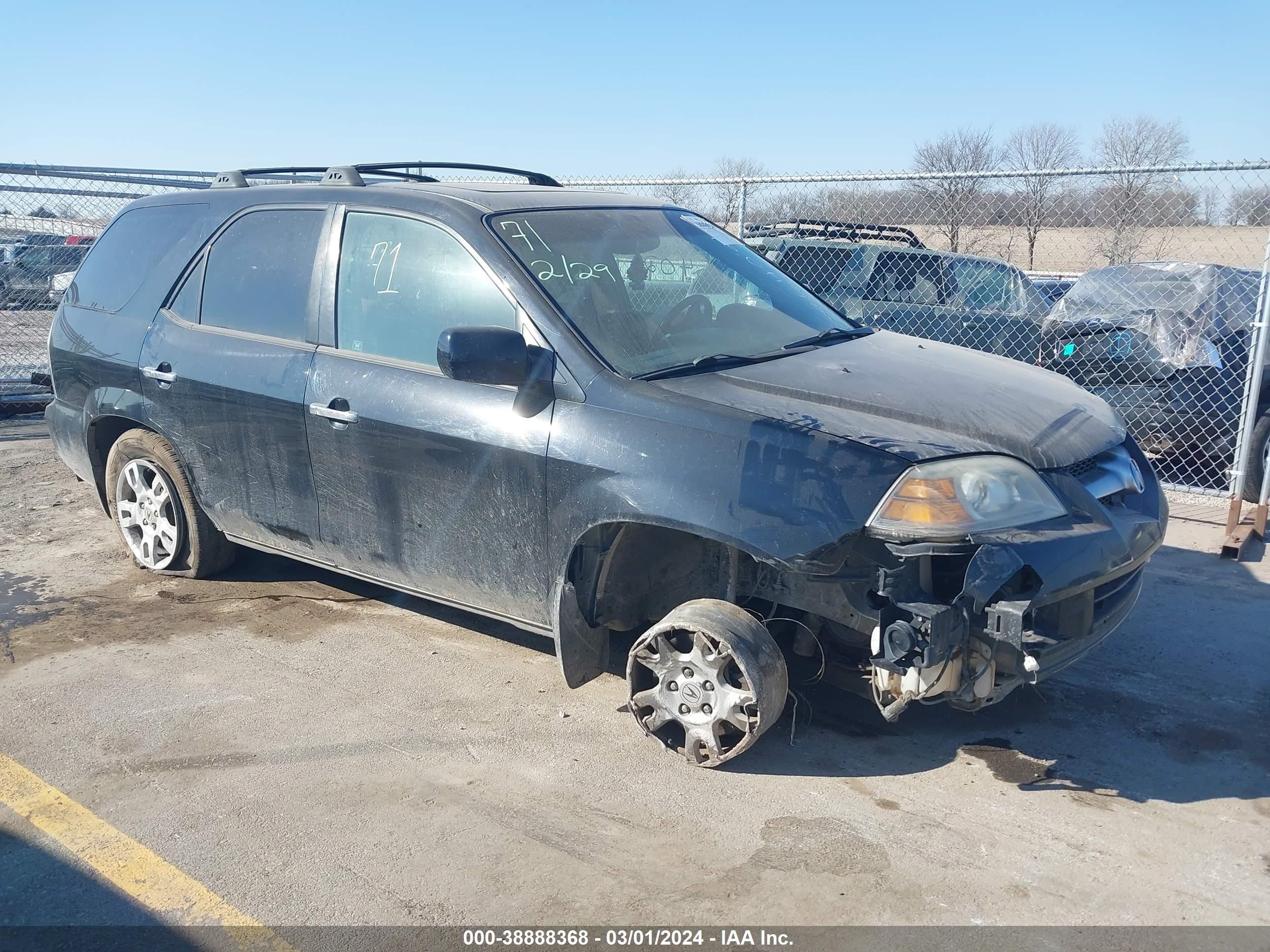 ACURA MDX 2006 2hnyd18736h501624