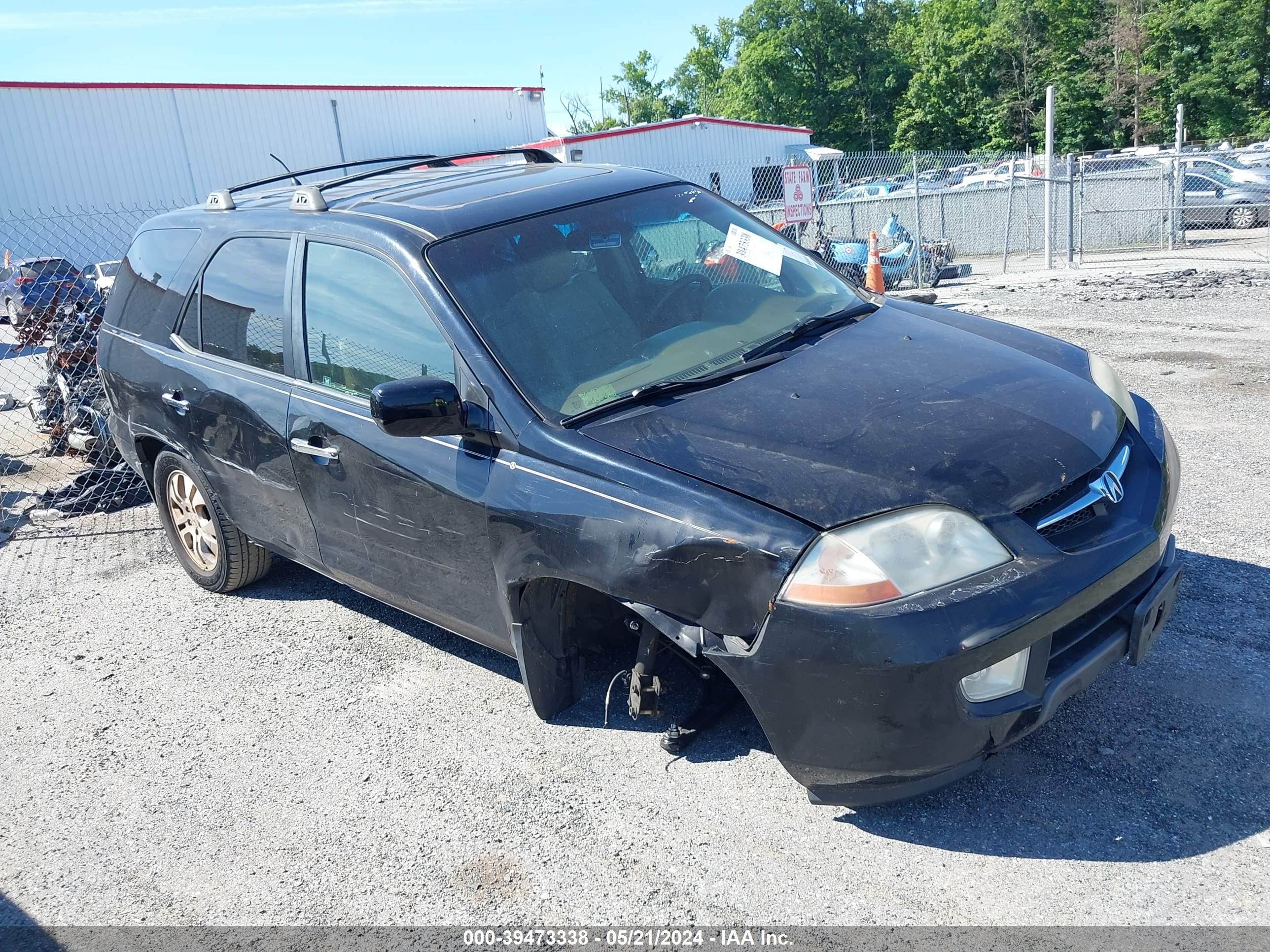 ACURA MDX 2003 2hnyd18743h542890