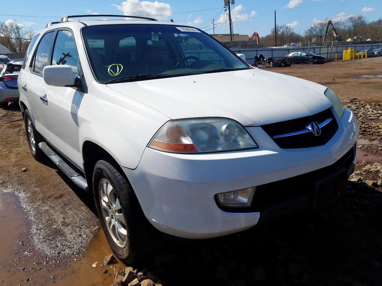 ACURA MDX TOURIN 2003 2hnyd18763h510510