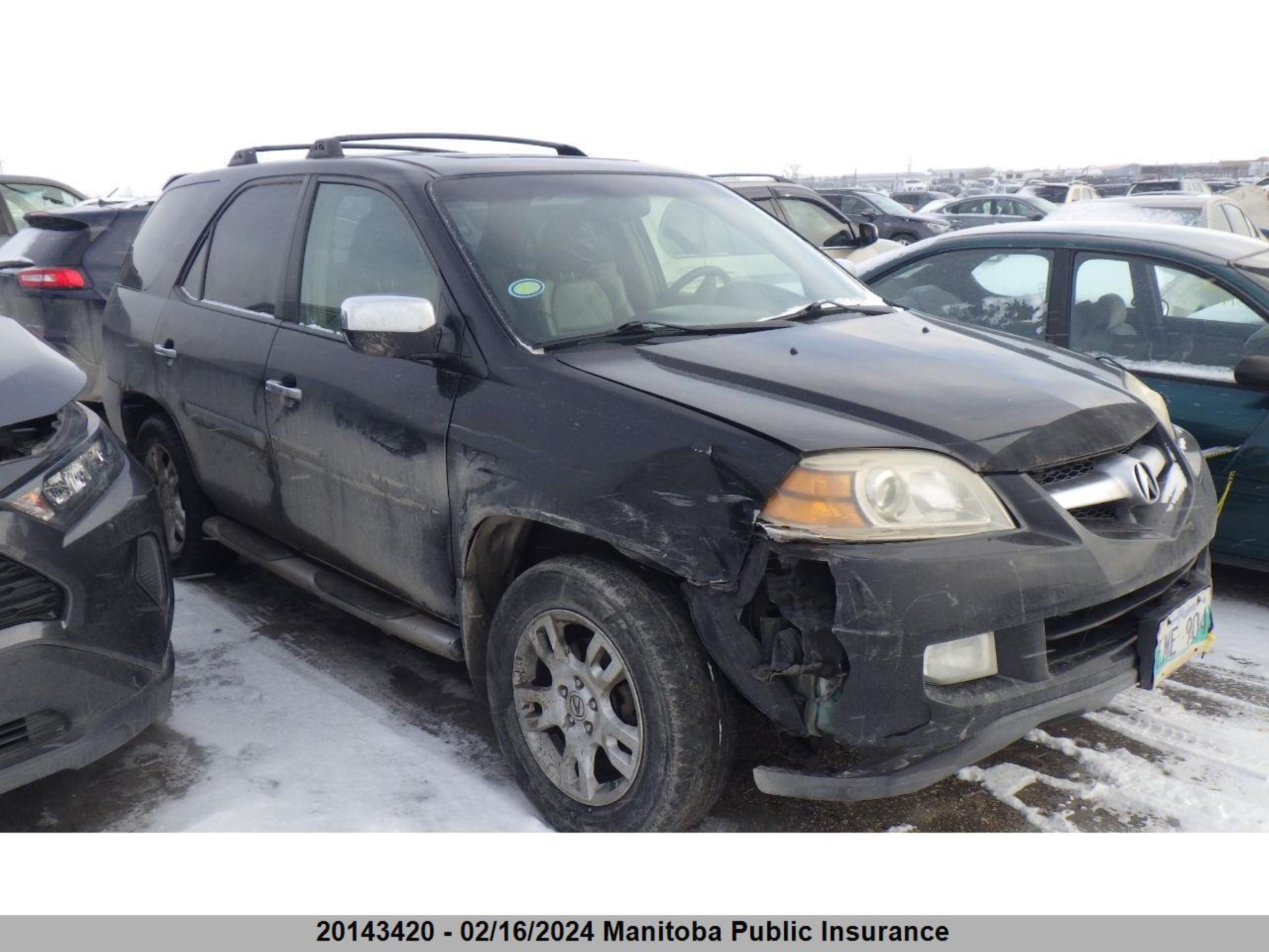 ACURA MDX 2006 2hnyd18786h003242