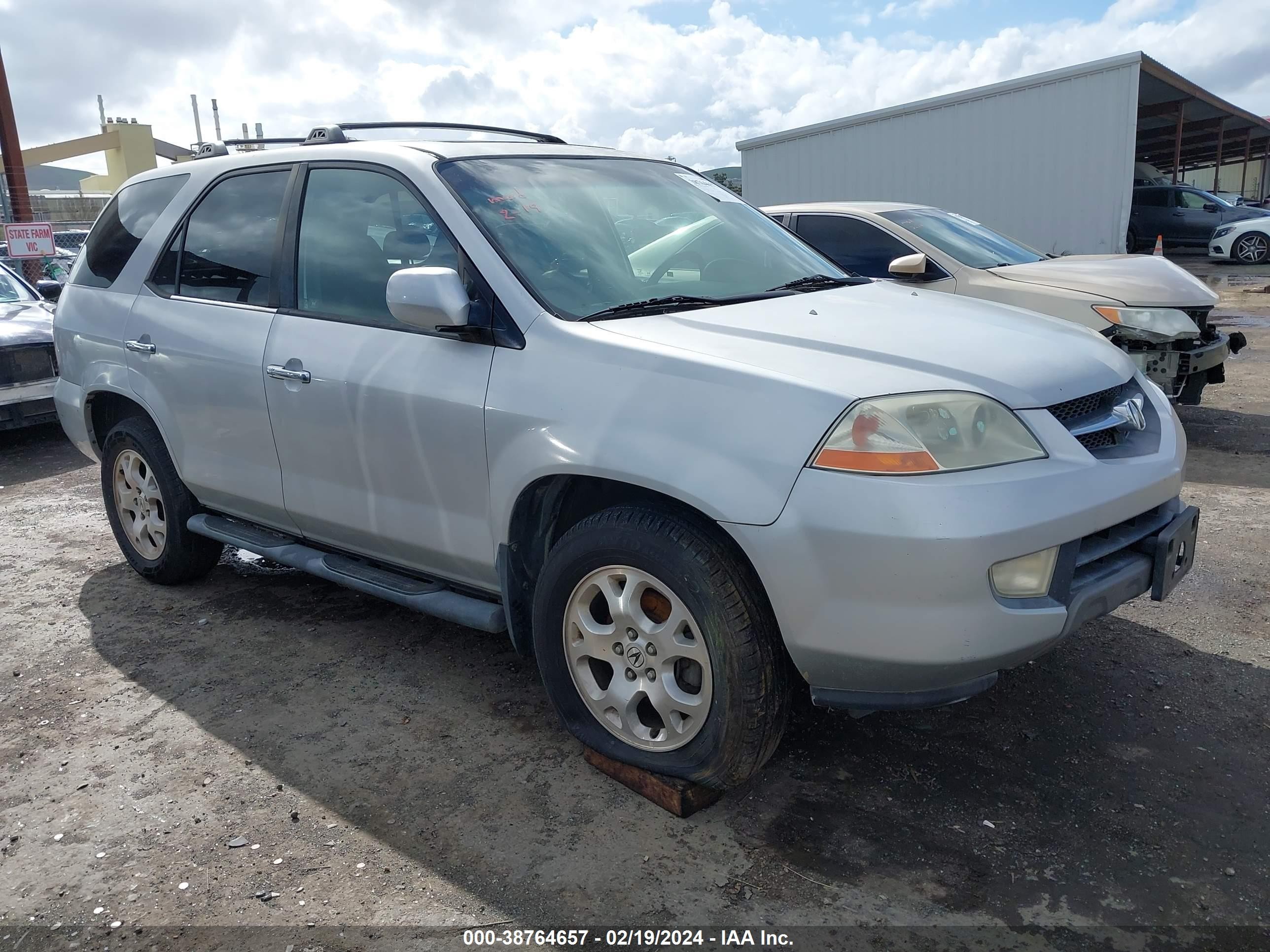 ACURA MDX 2001 2hnyd18811h507181