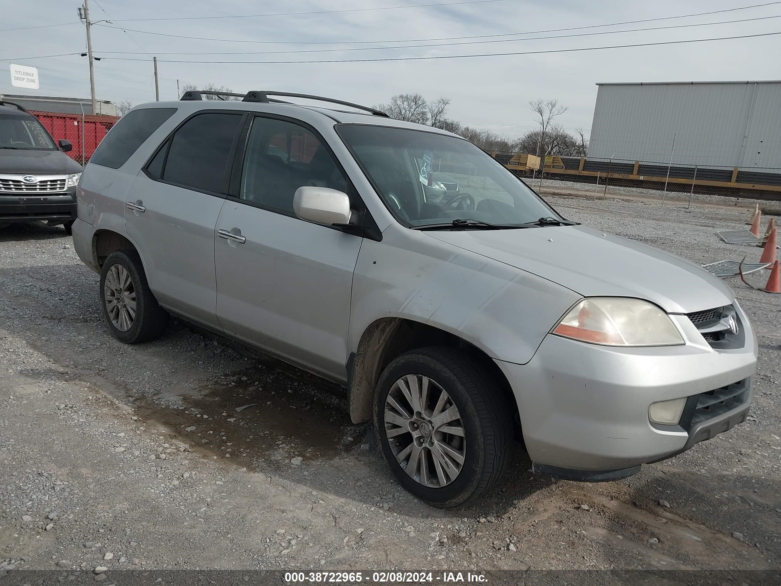 ACURA MDX 2002 2hnyd18812h537671