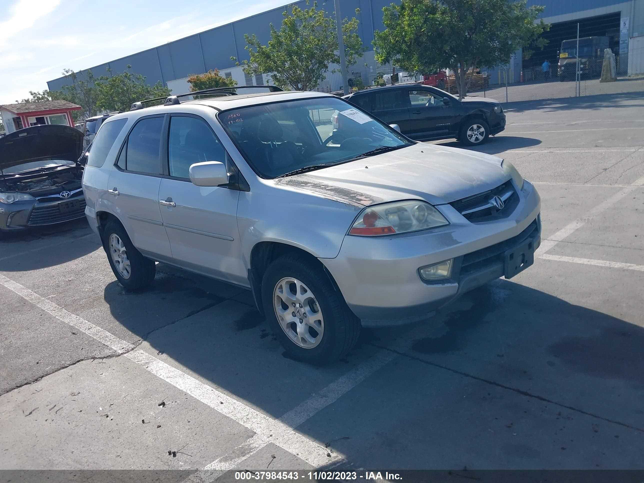 ACURA MDX 2002 2hnyd18812h543292