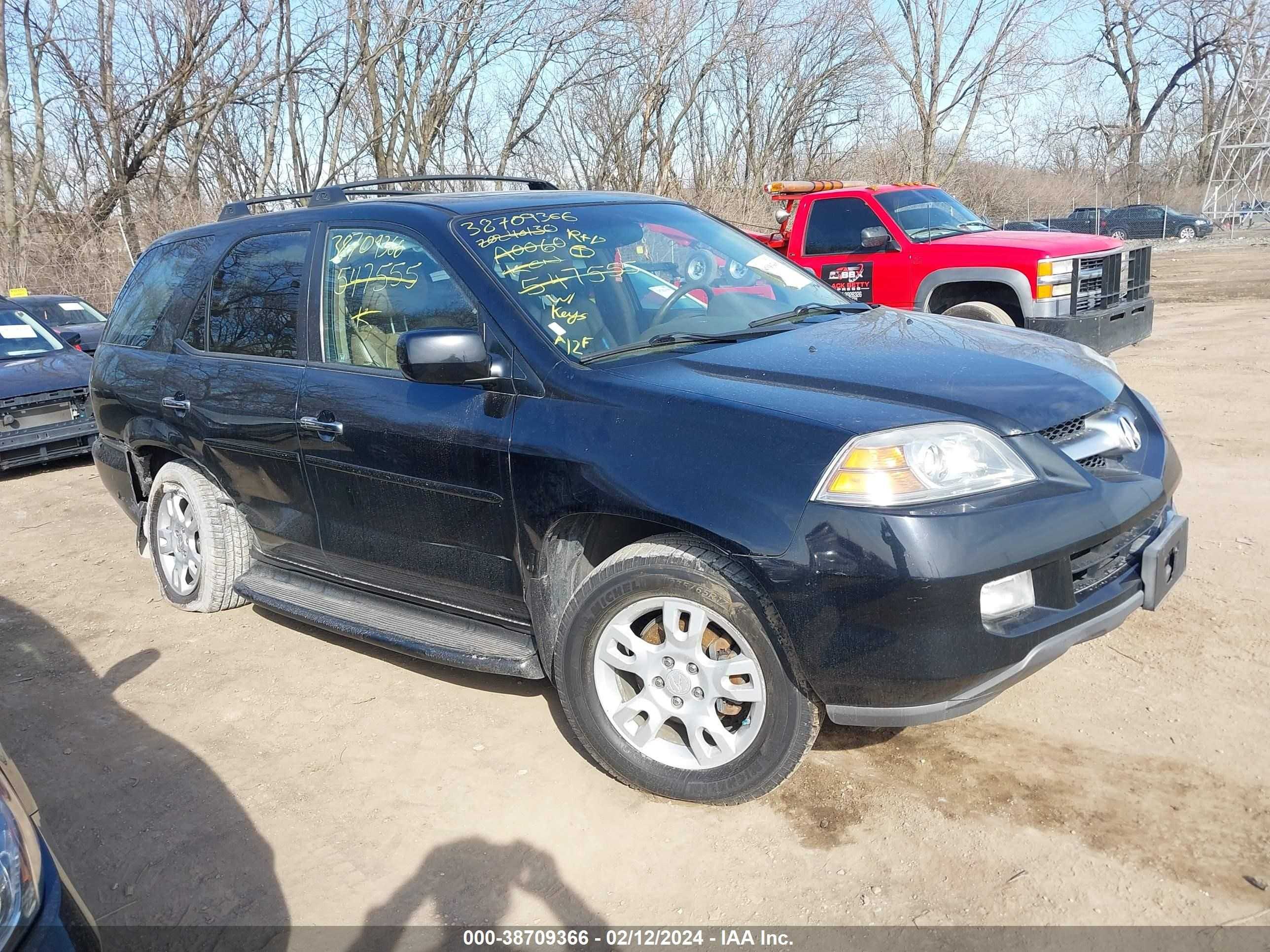 ACURA MDX 2004 2hnyd18814h547555