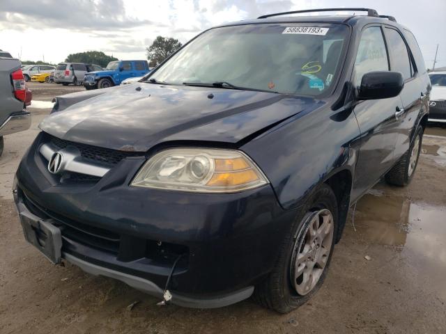 ACURA MDX TOURIN 2004 2hnyd18814h551363