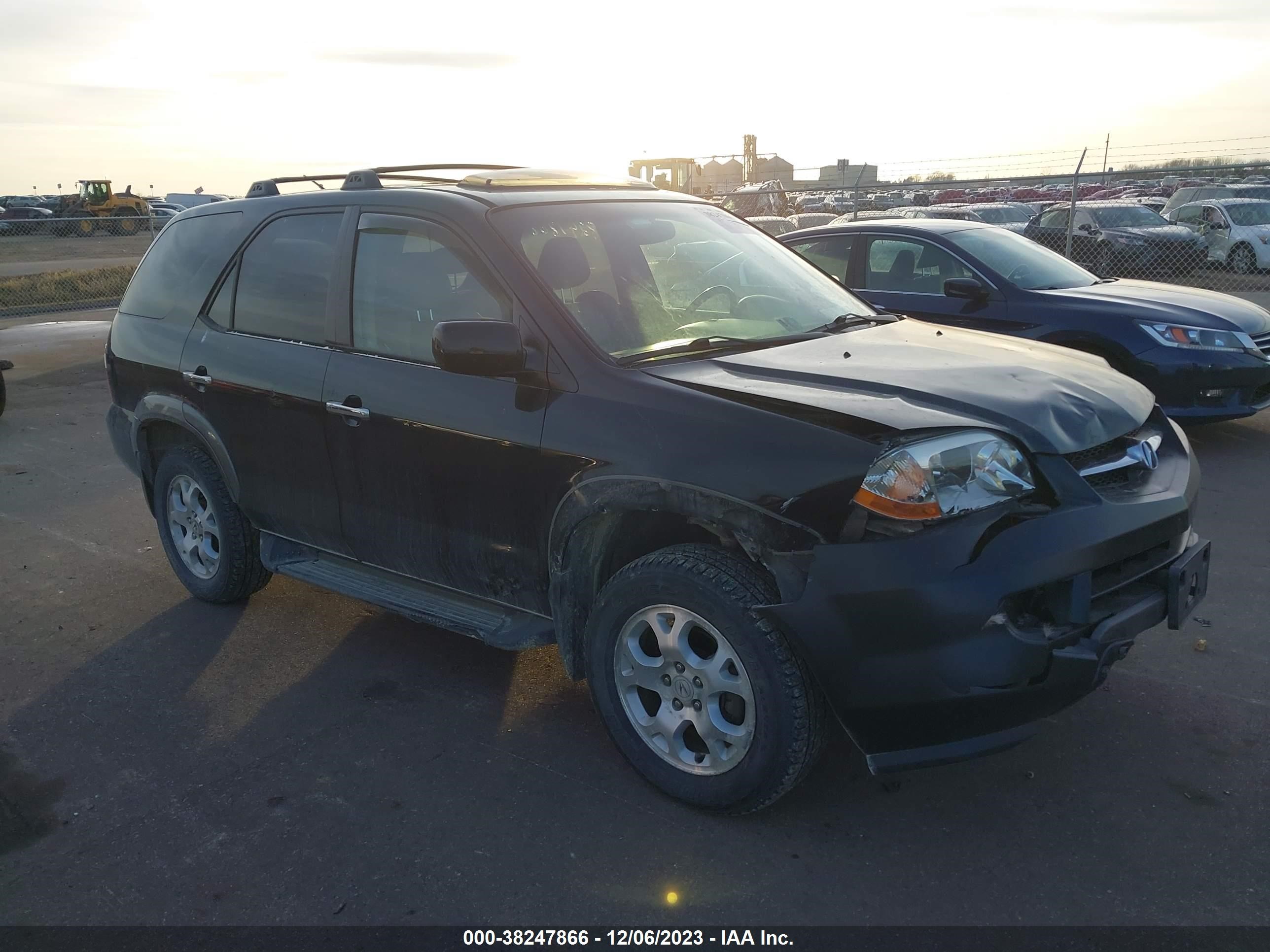 ACURA MDX 2002 2hnyd18832h500749