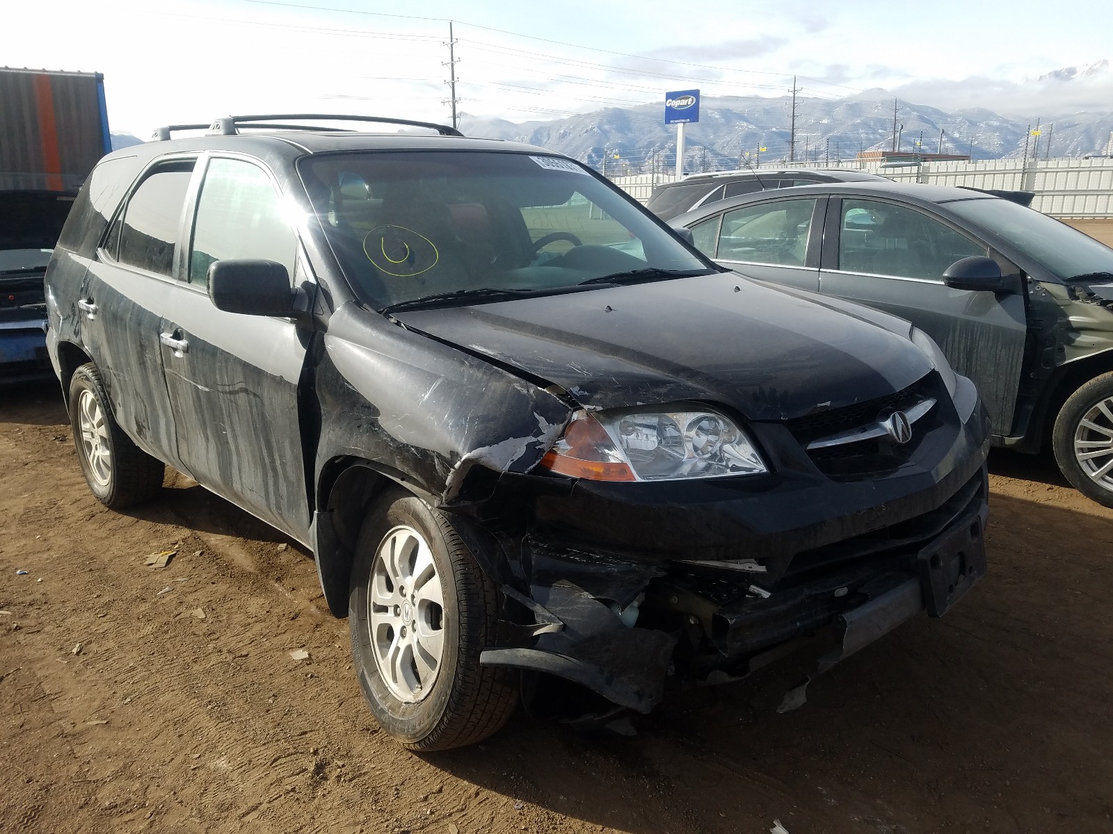 ACURA MDX TOURIN 2003 2hnyd18833h550519