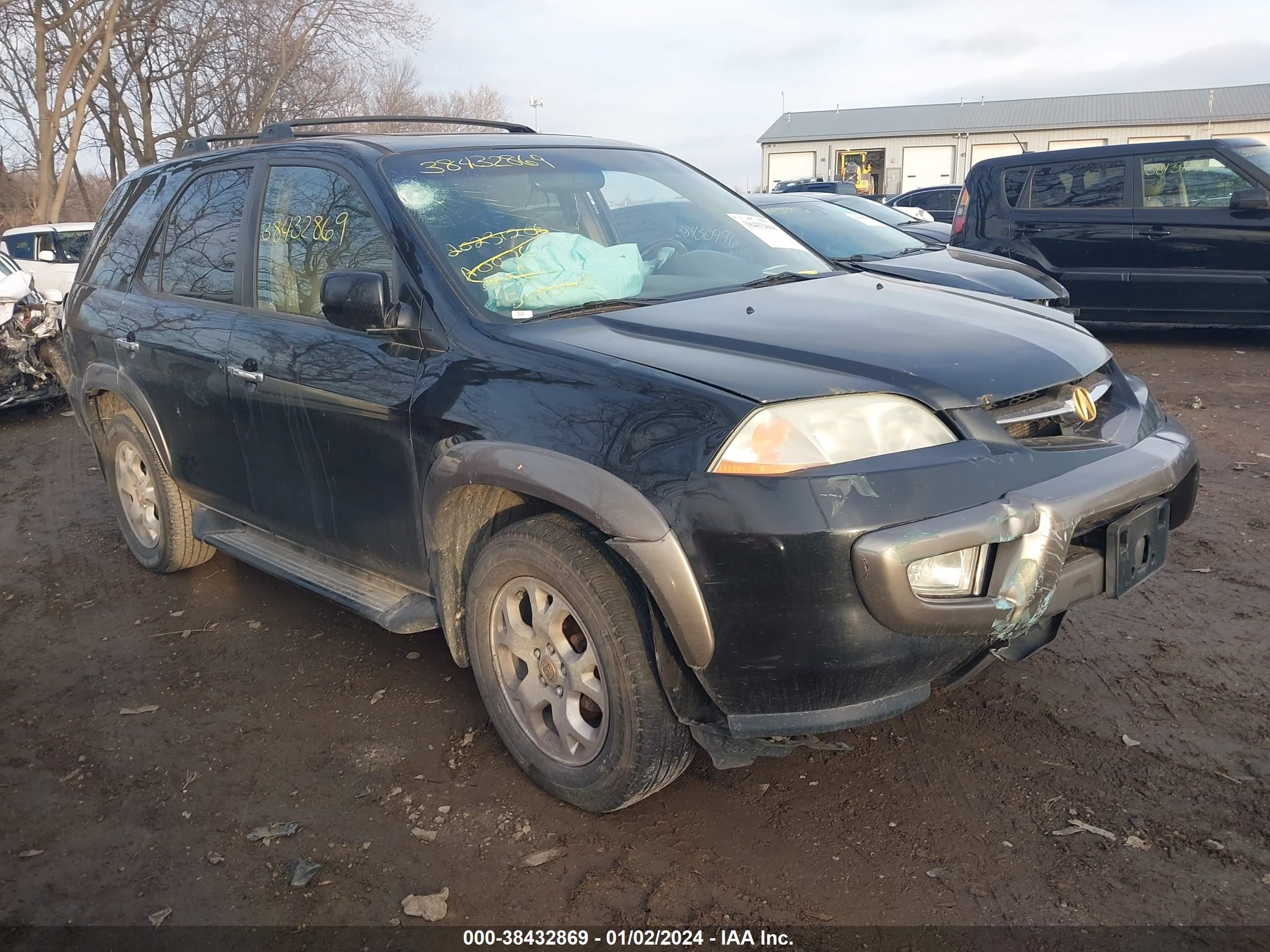 ACURA MDX 2002 2hnyd18852h511025