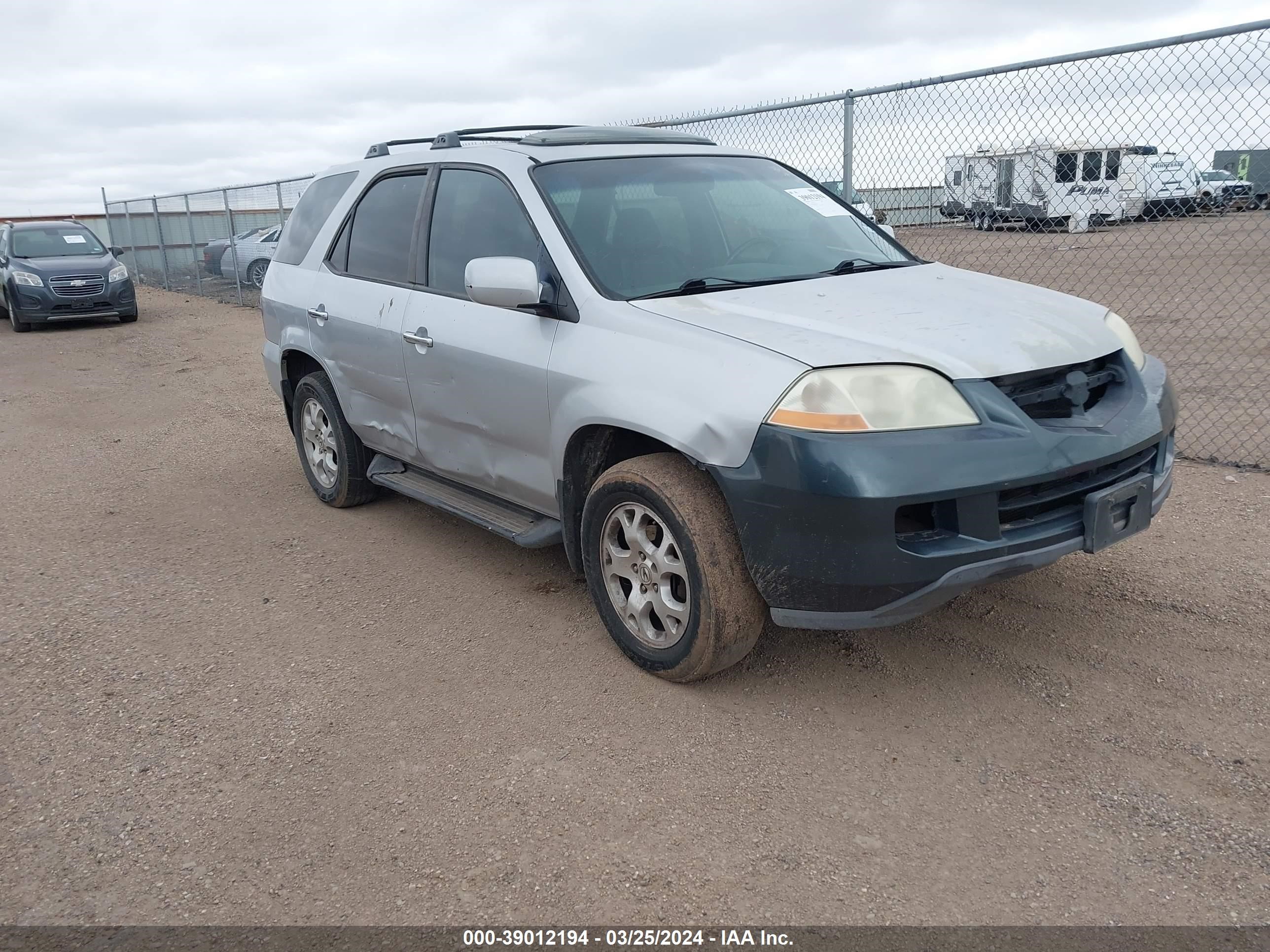 ACURA MDX 2002 2hnyd18852h520842