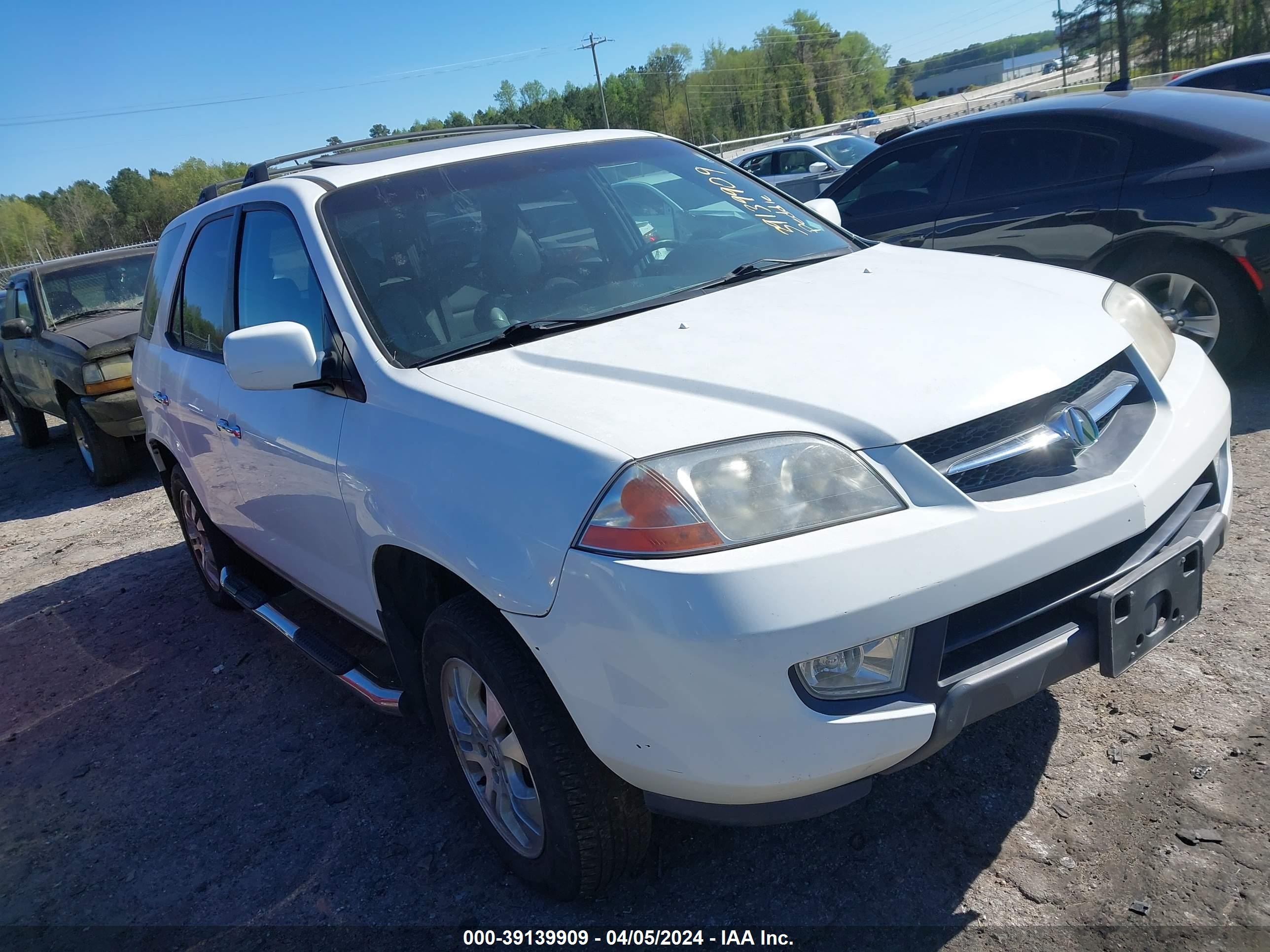 ACURA MDX 2003 2hnyd18853h545368