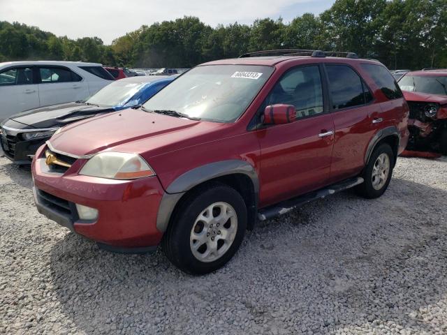 ACURA MDX TOURIN 2002 2hnyd18862h515858