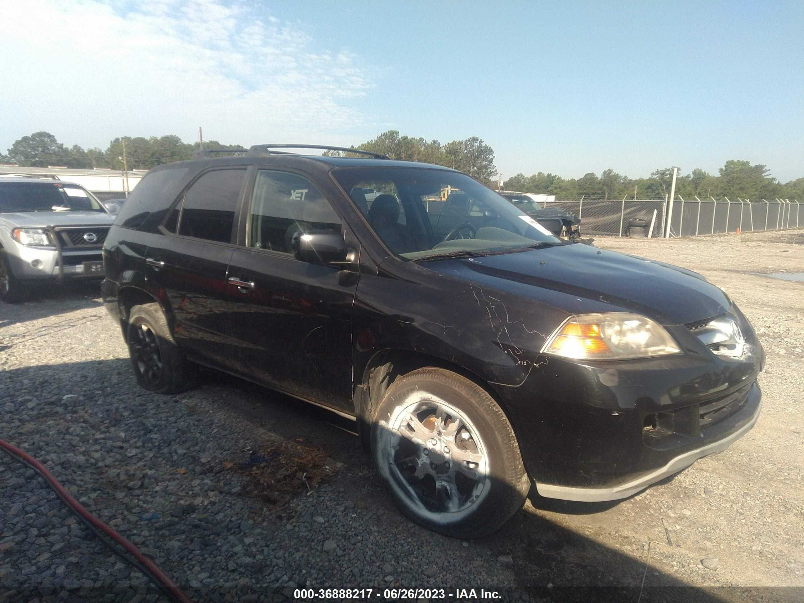 ACURA MDX 2005 2hnyd18865h536455