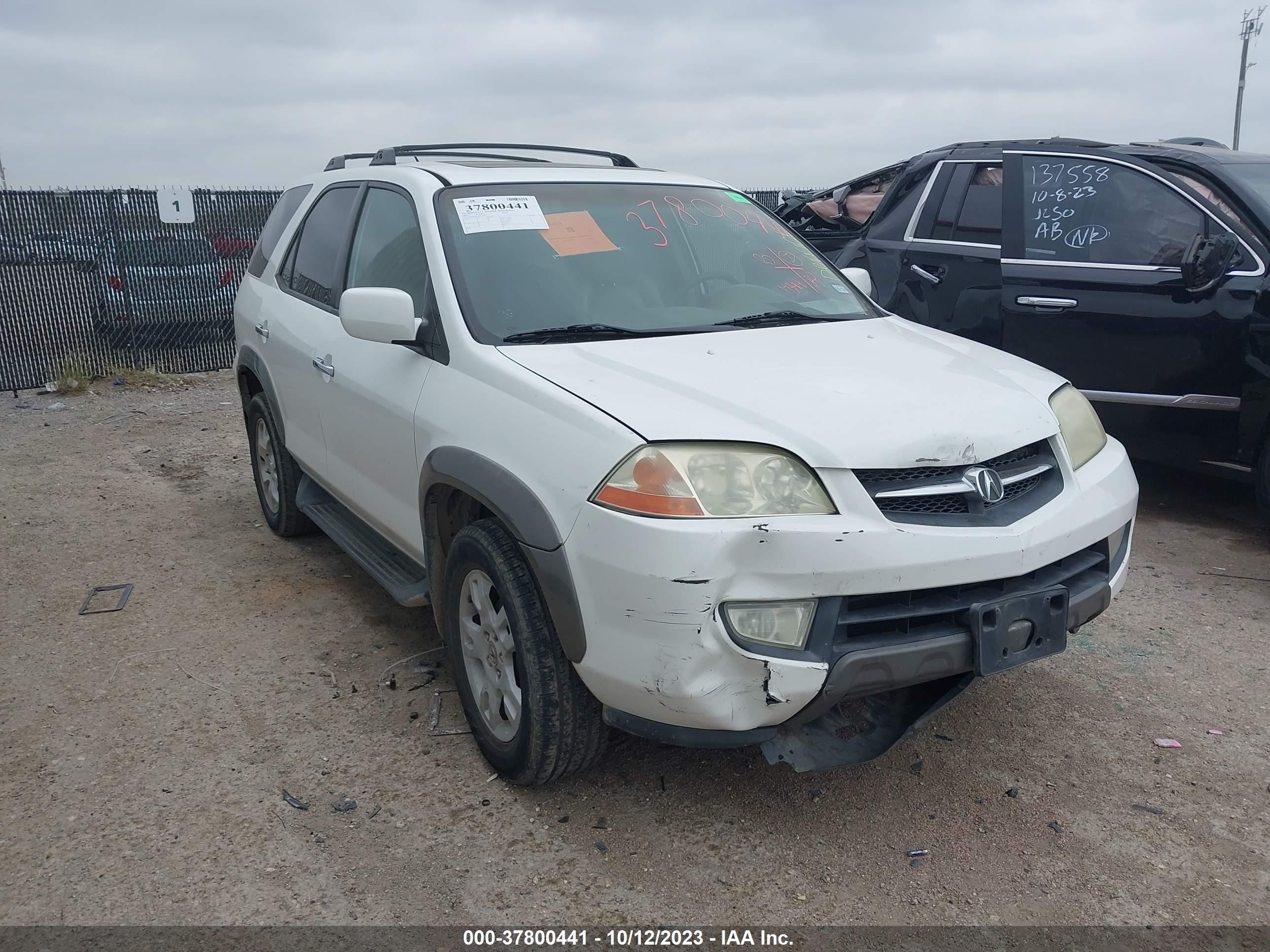 ACURA MDX 2002 2hnyd18872h501760