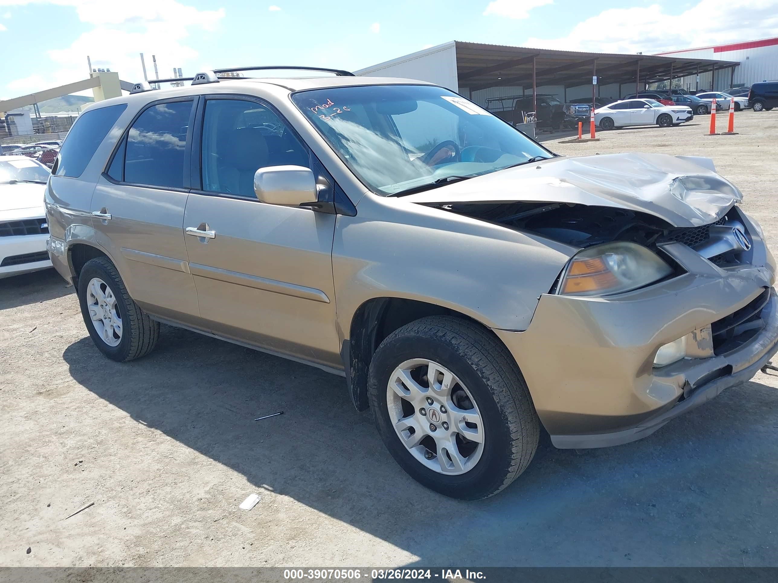 ACURA MDX 2005 2hnyd18875h526453