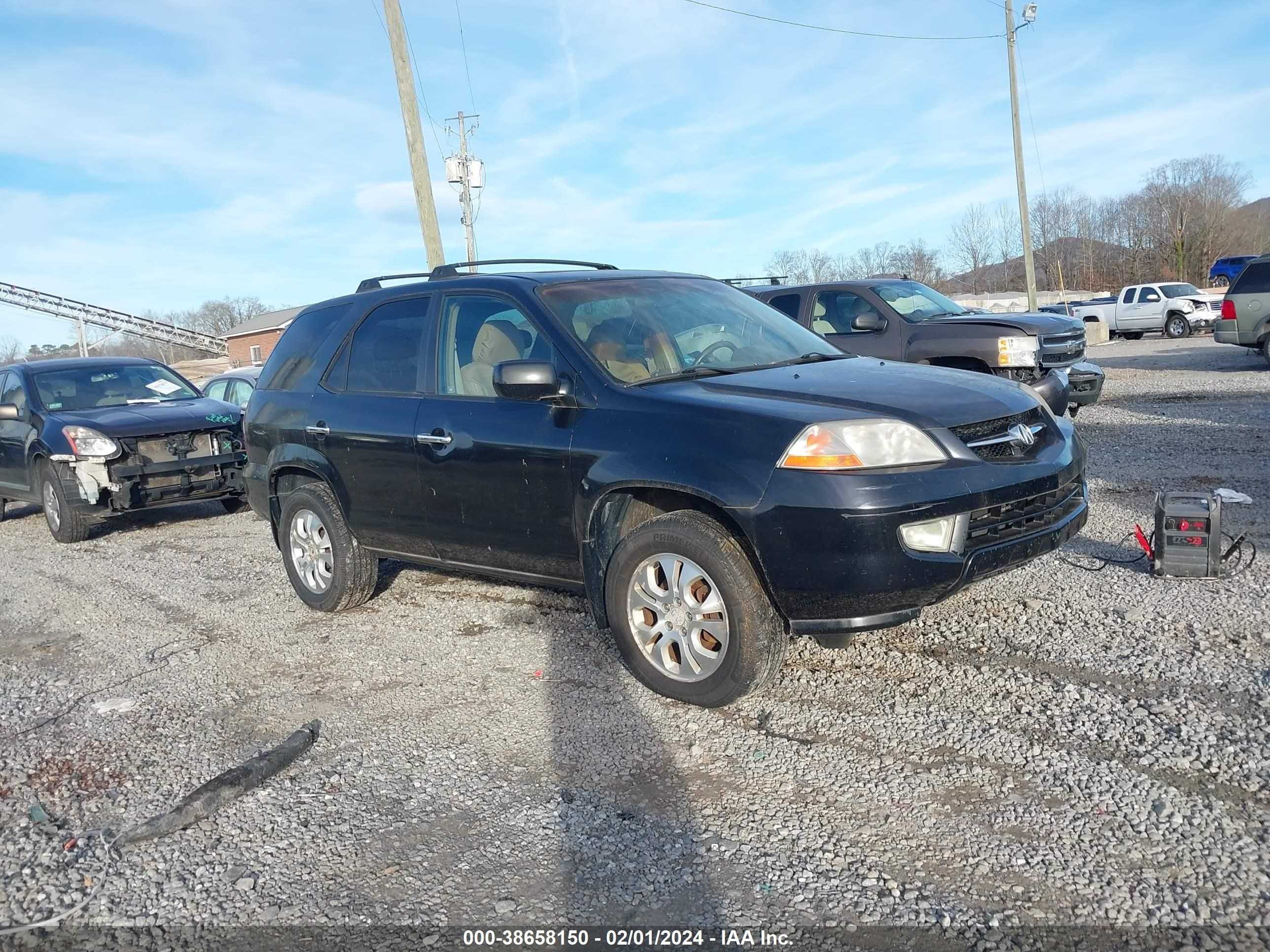 ACURA MDX 2003 2hnyd18883h528256