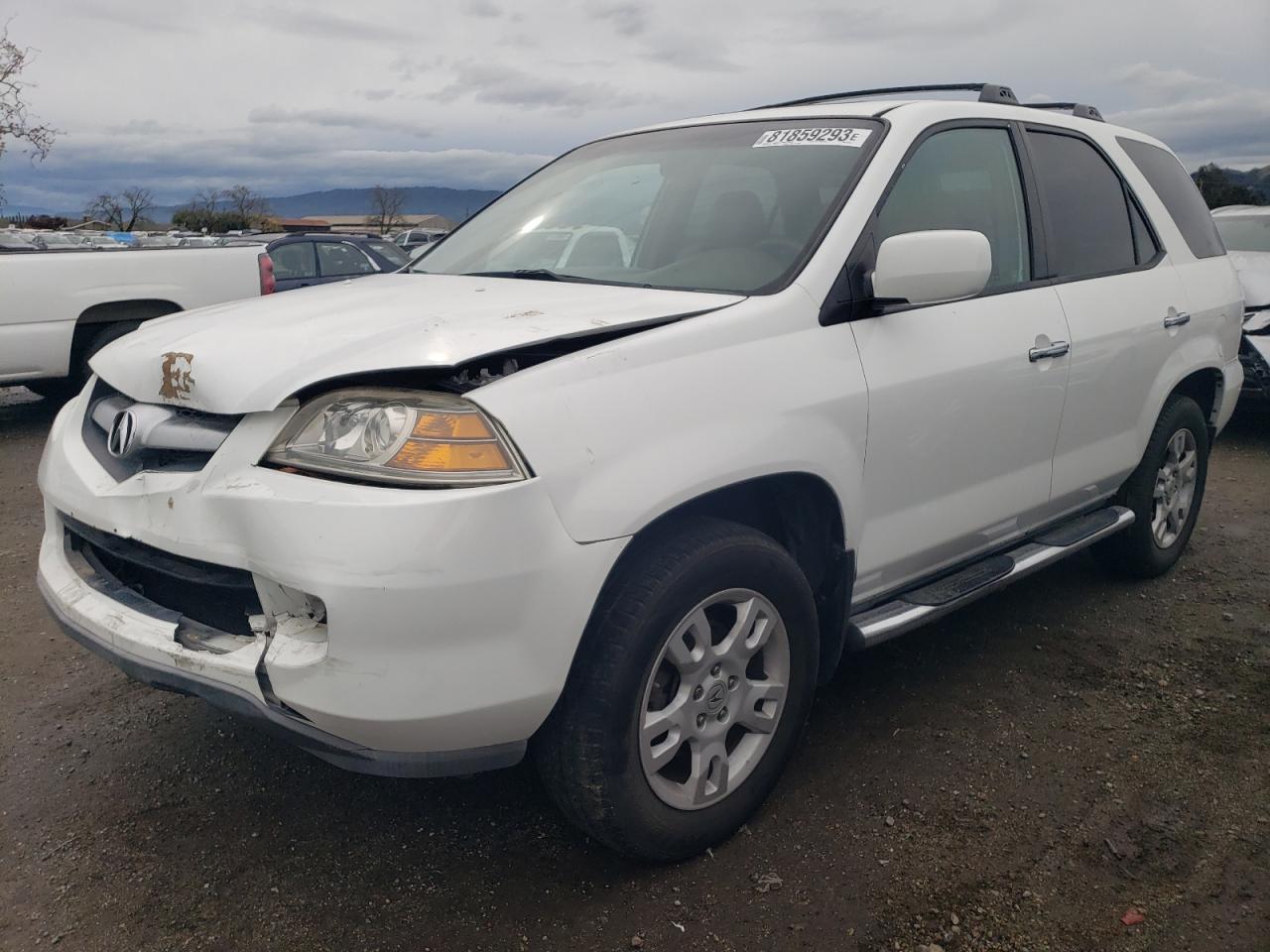 ACURA MDX 2005 2hnyd18885h517373