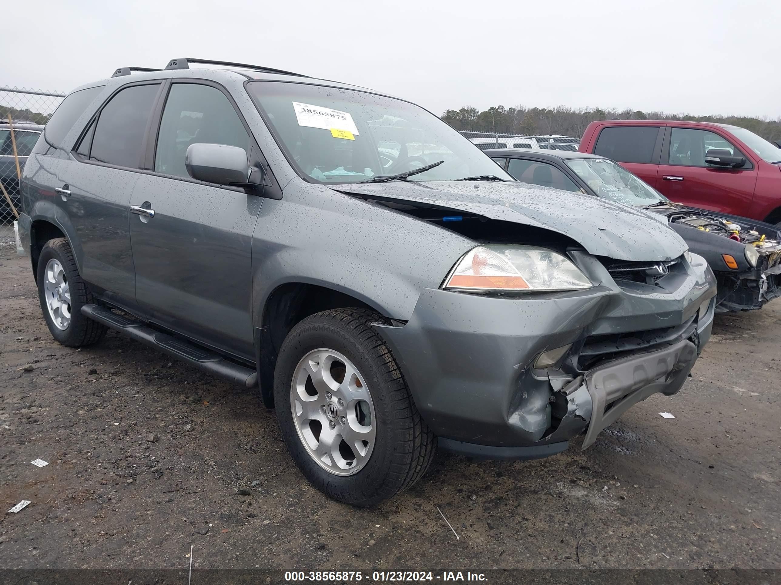 ACURA MDX 2002 2hnyd18892h525638