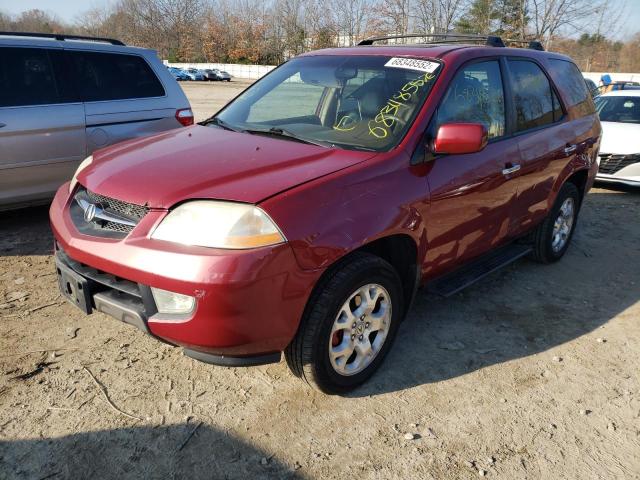 ACURA MDX TOURIN 2002 2hnyd18892h539605